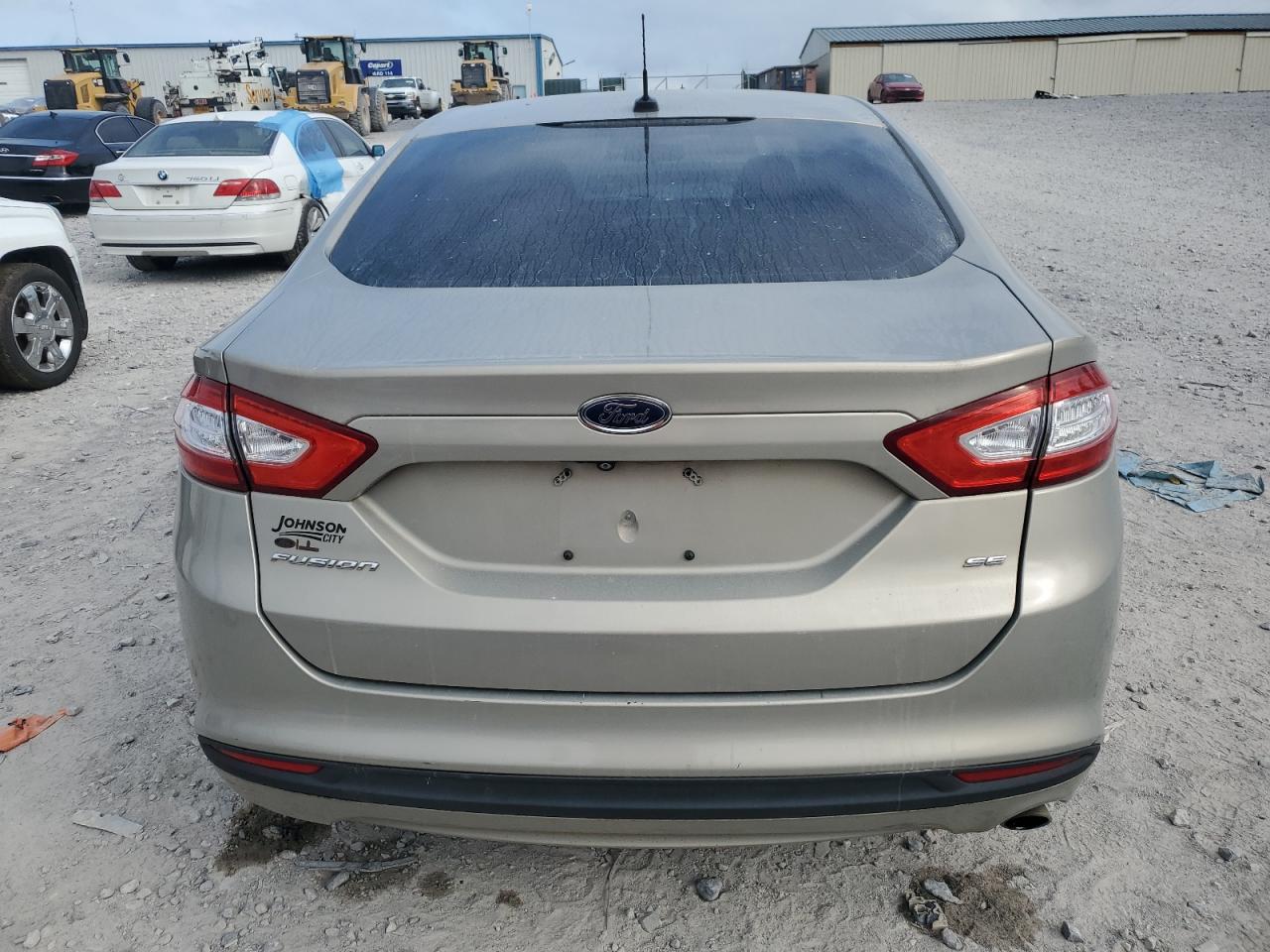 2015 Ford Fusion Se Tan vin: 3FA6P0H75FR141801