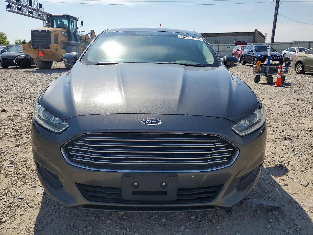 2015 Ford Fusion Se Gray vin: 3FA6P0H75FR143340