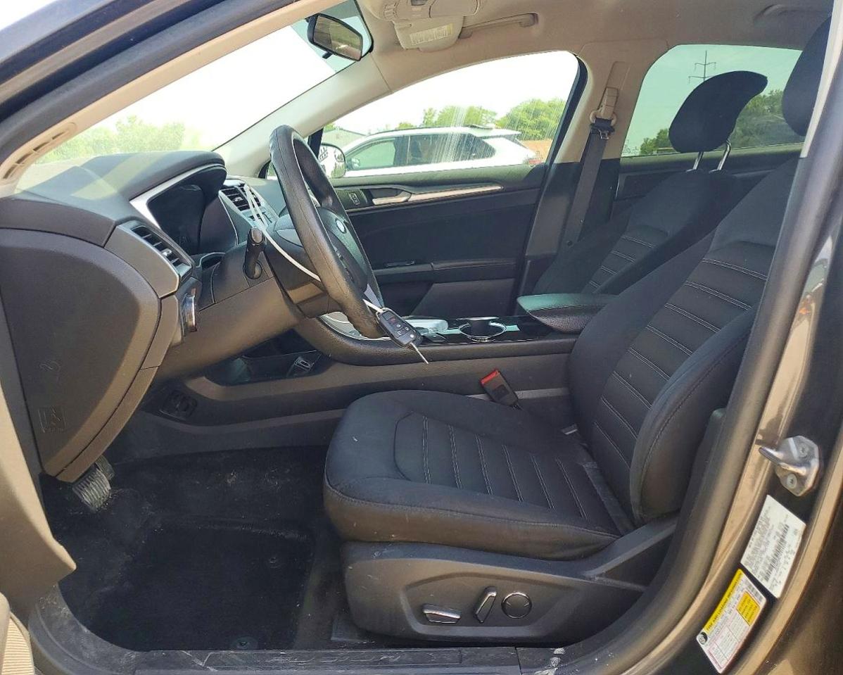 2015 Ford Fusion Se Gray vin: 3FA6P0H75FR143340