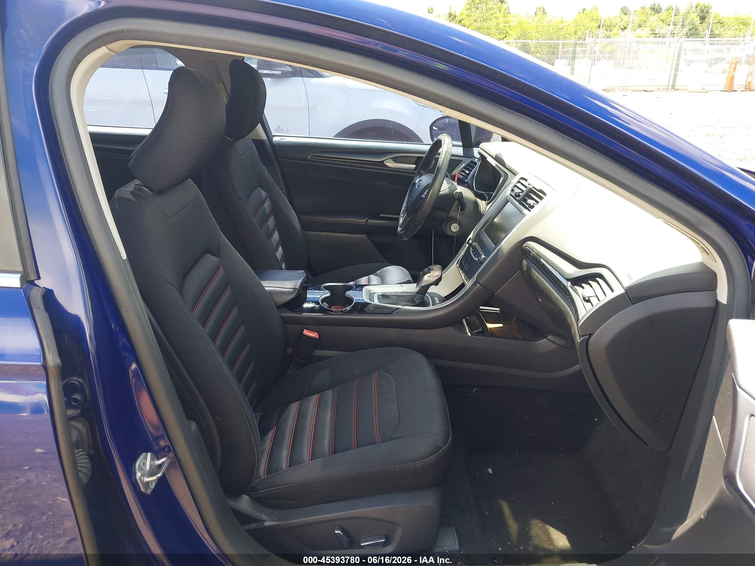 2015 Ford Fusion Se Blue vin: 3FA6P0H75FR211121