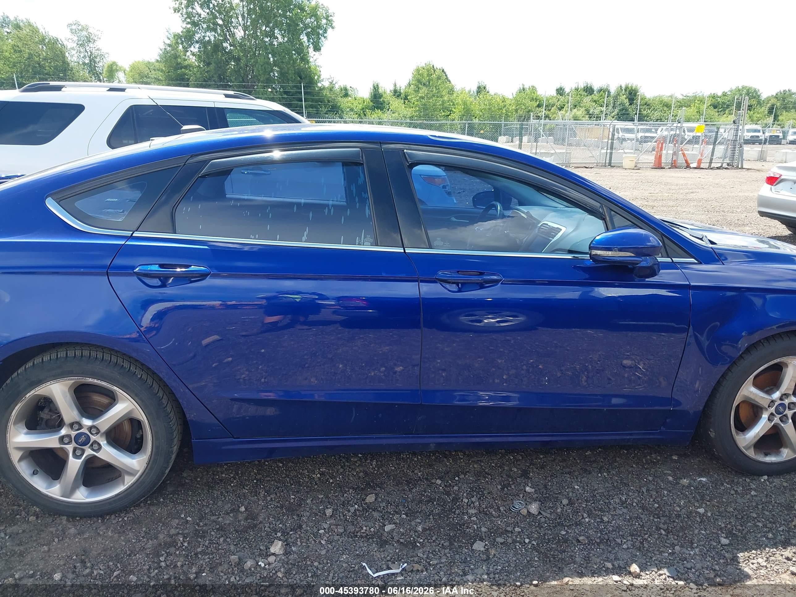 2015 Ford Fusion Se Blue vin: 3FA6P0H75FR211121