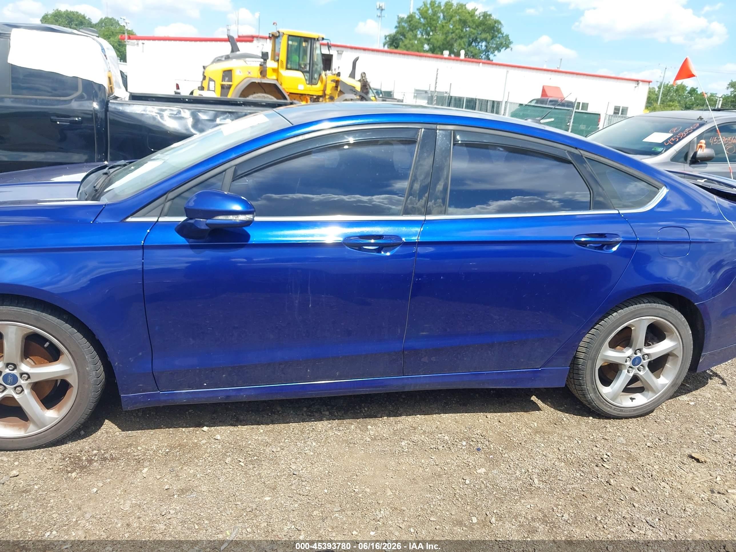 2015 Ford Fusion Se Blue vin: 3FA6P0H75FR211121