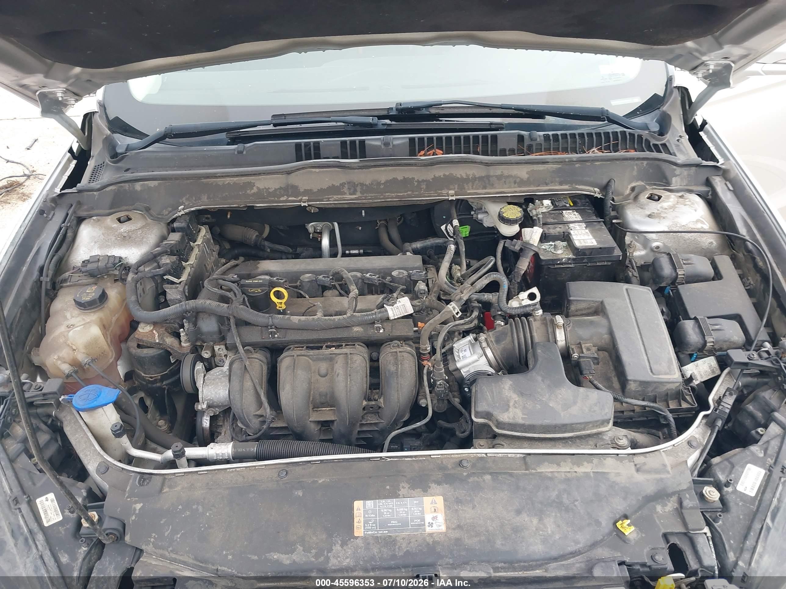 2015 Ford Fusion Se Silver vin: 3FA6P0H75FR229277