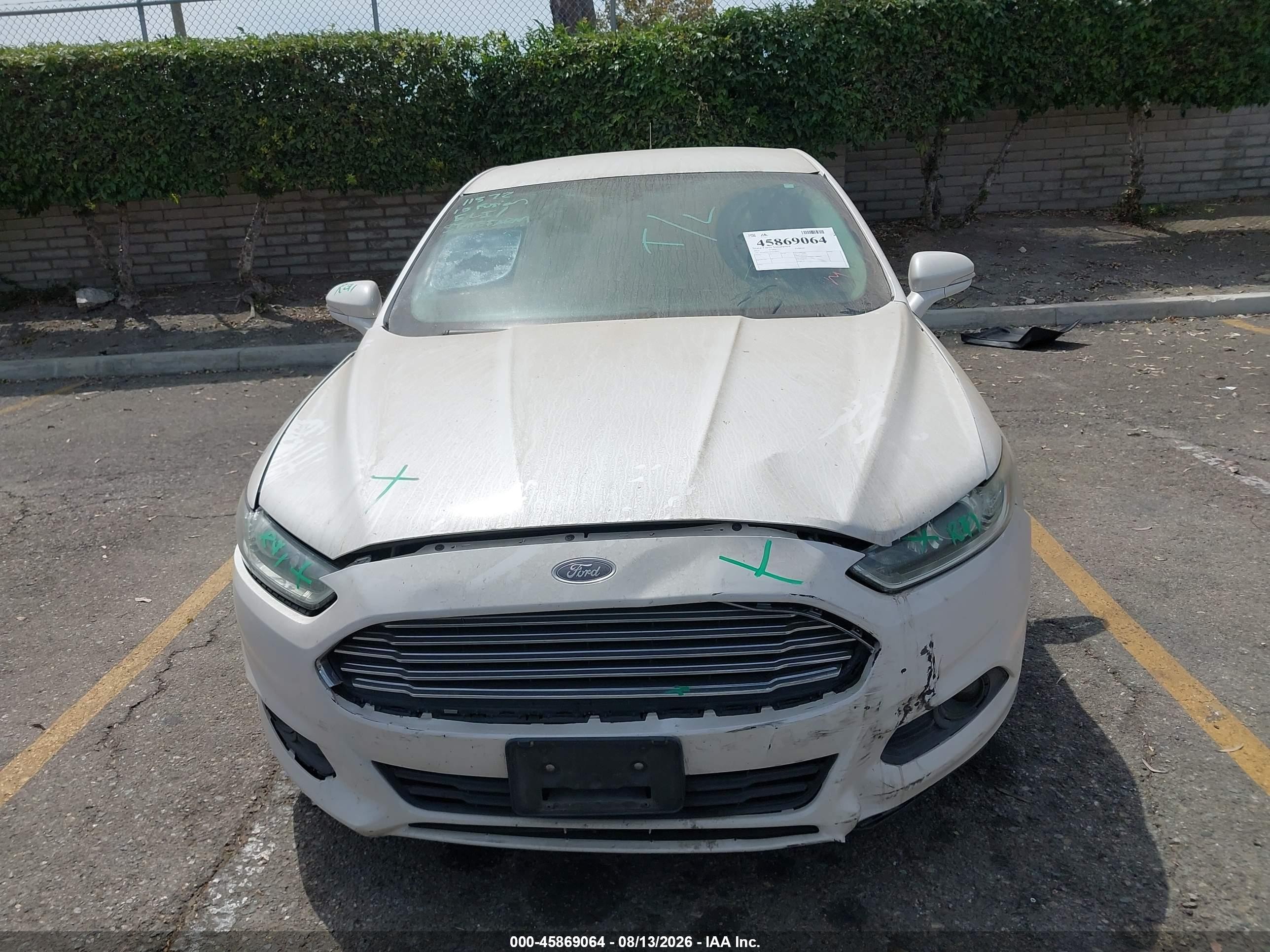 2015 Ford Fusion Se Белый vin: 3FA6P0H75FR234818