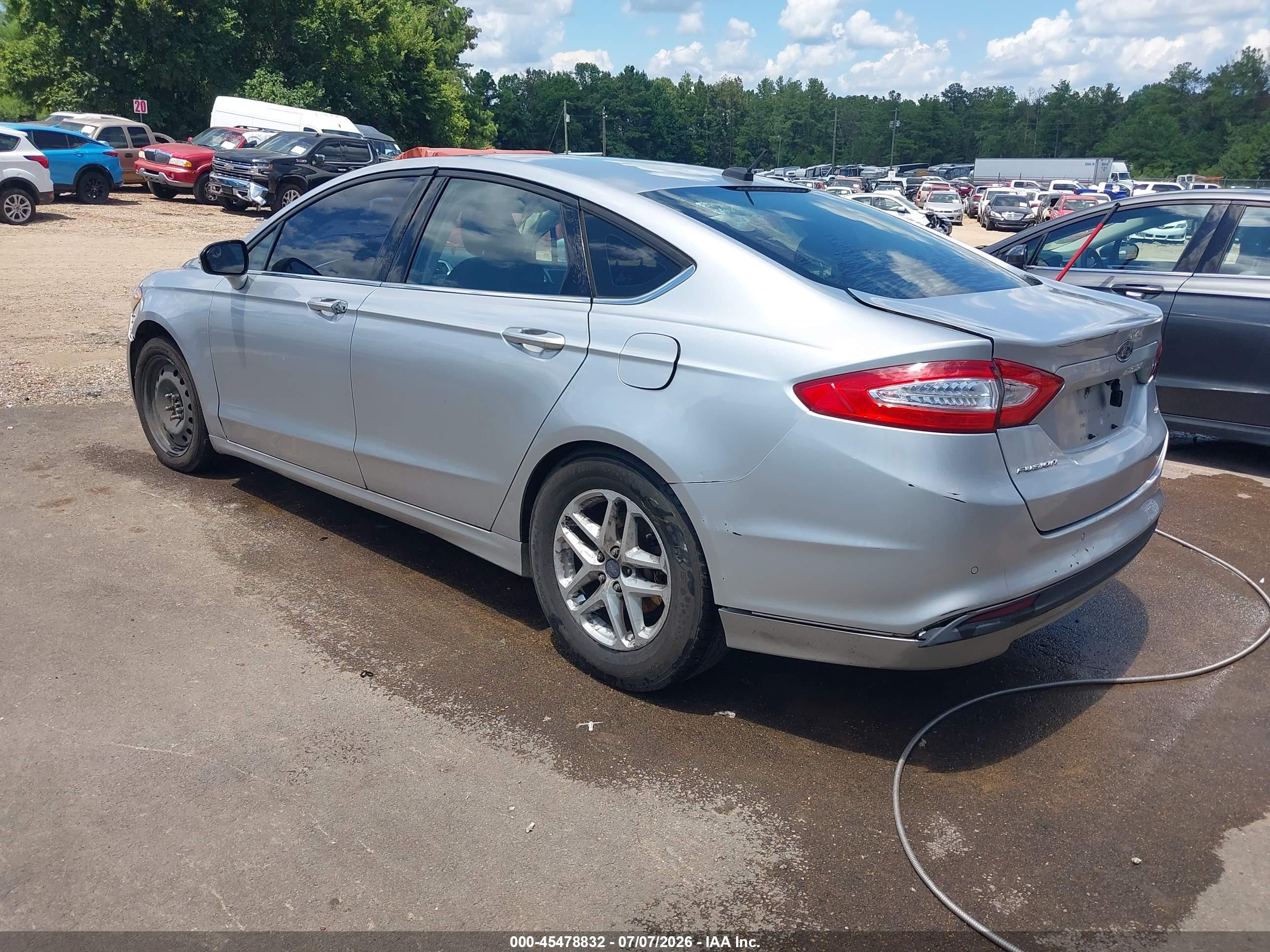 2015 Ford Fusion Se Gray vin: 3FA6P0H75FR236181