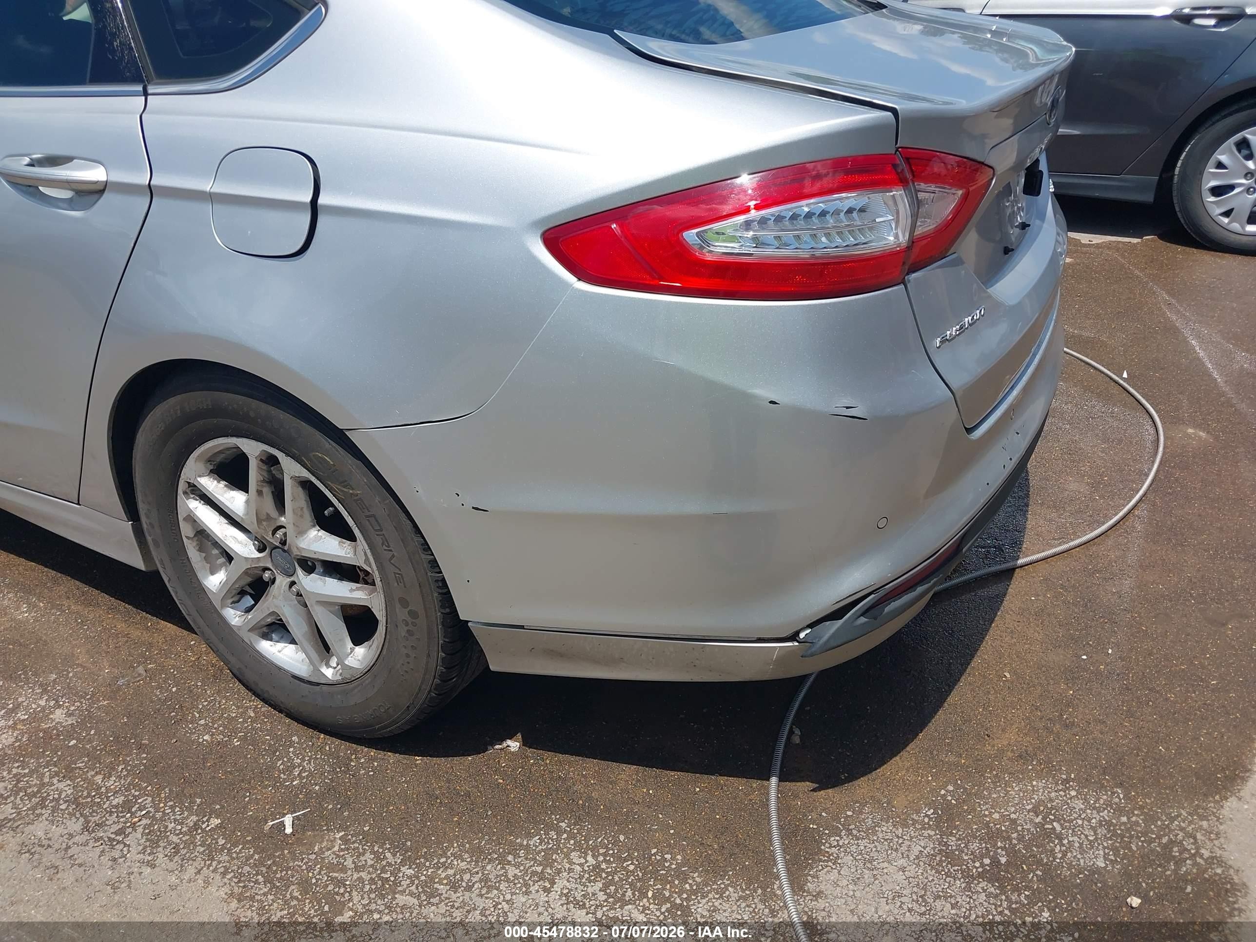 2015 Ford Fusion Se Gray vin: 3FA6P0H75FR236181