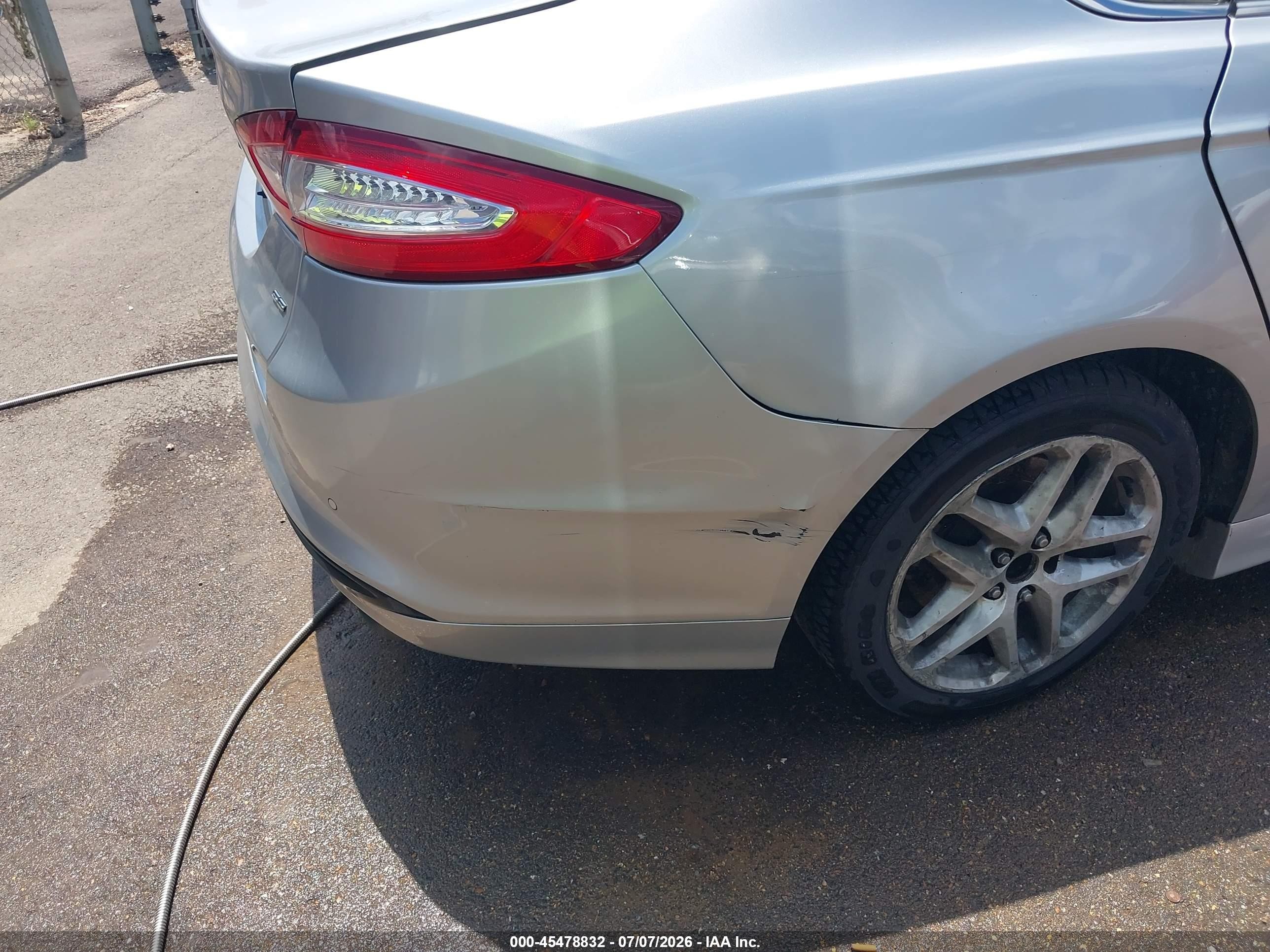 2015 Ford Fusion Se Gray vin: 3FA6P0H75FR236181