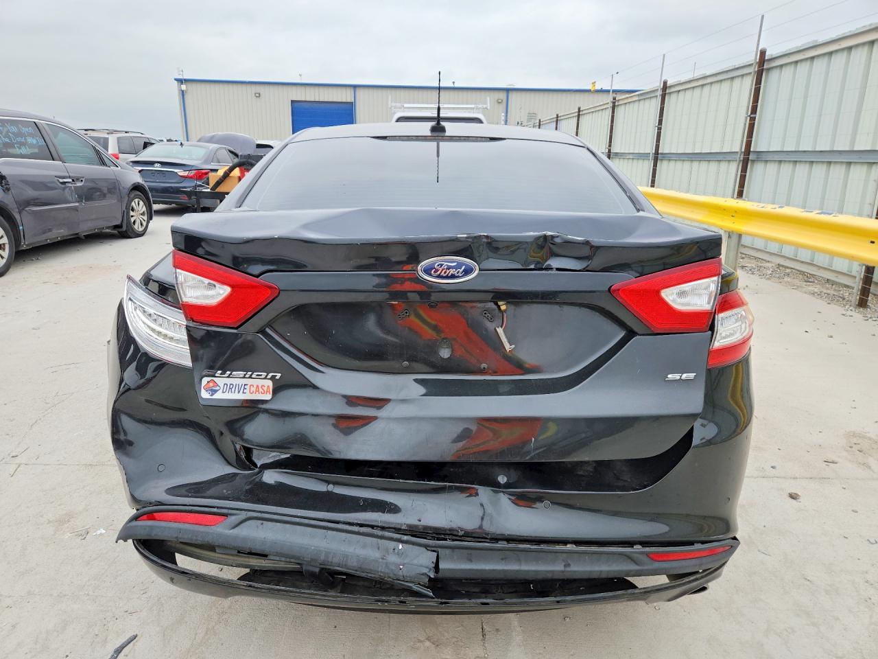 2015 Ford Fusion Se Black vin: 3FA6P0H75FR248959
