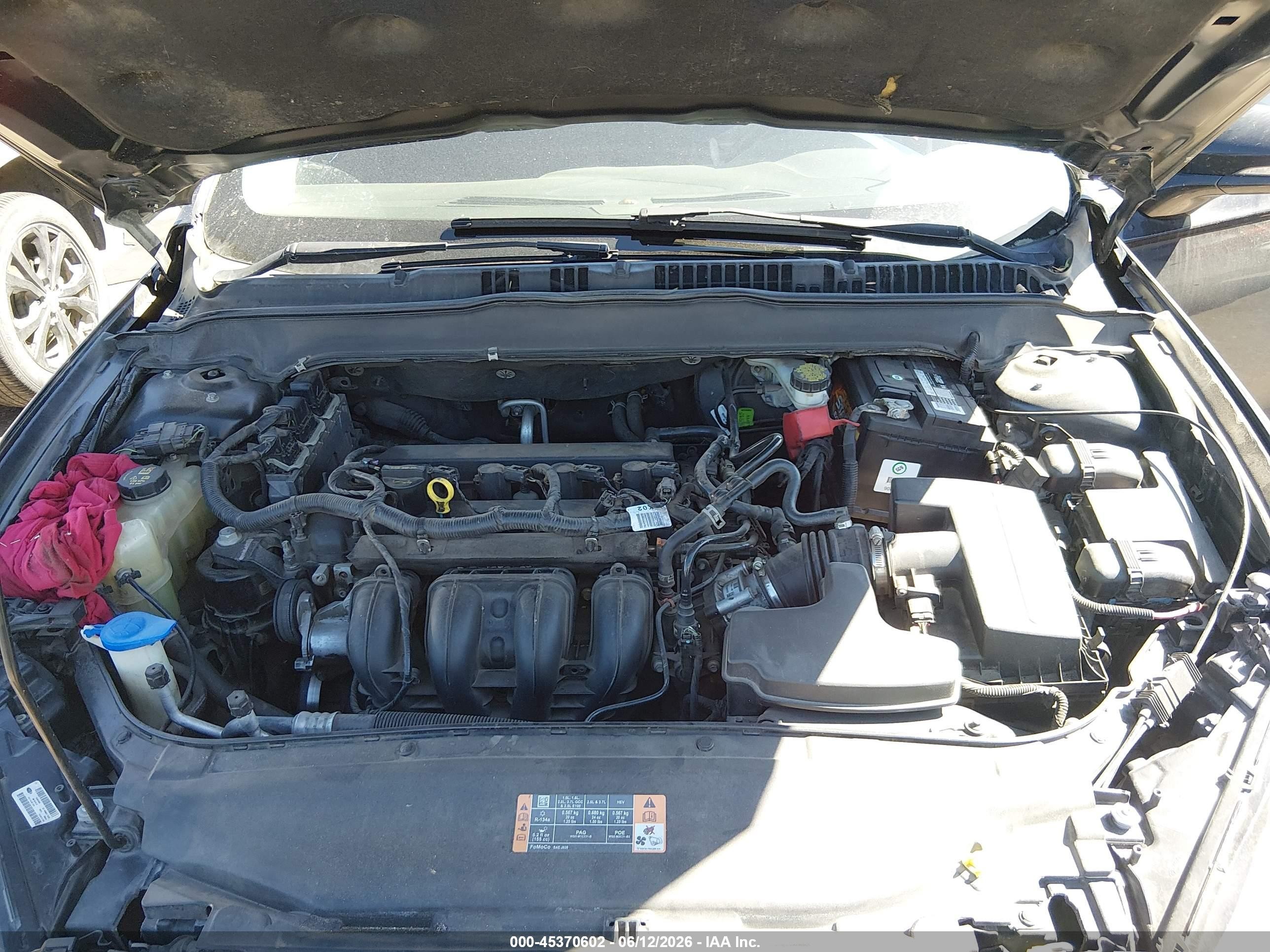 2015 Ford Fusion Se Black vin: 3FA6P0H75FR257824