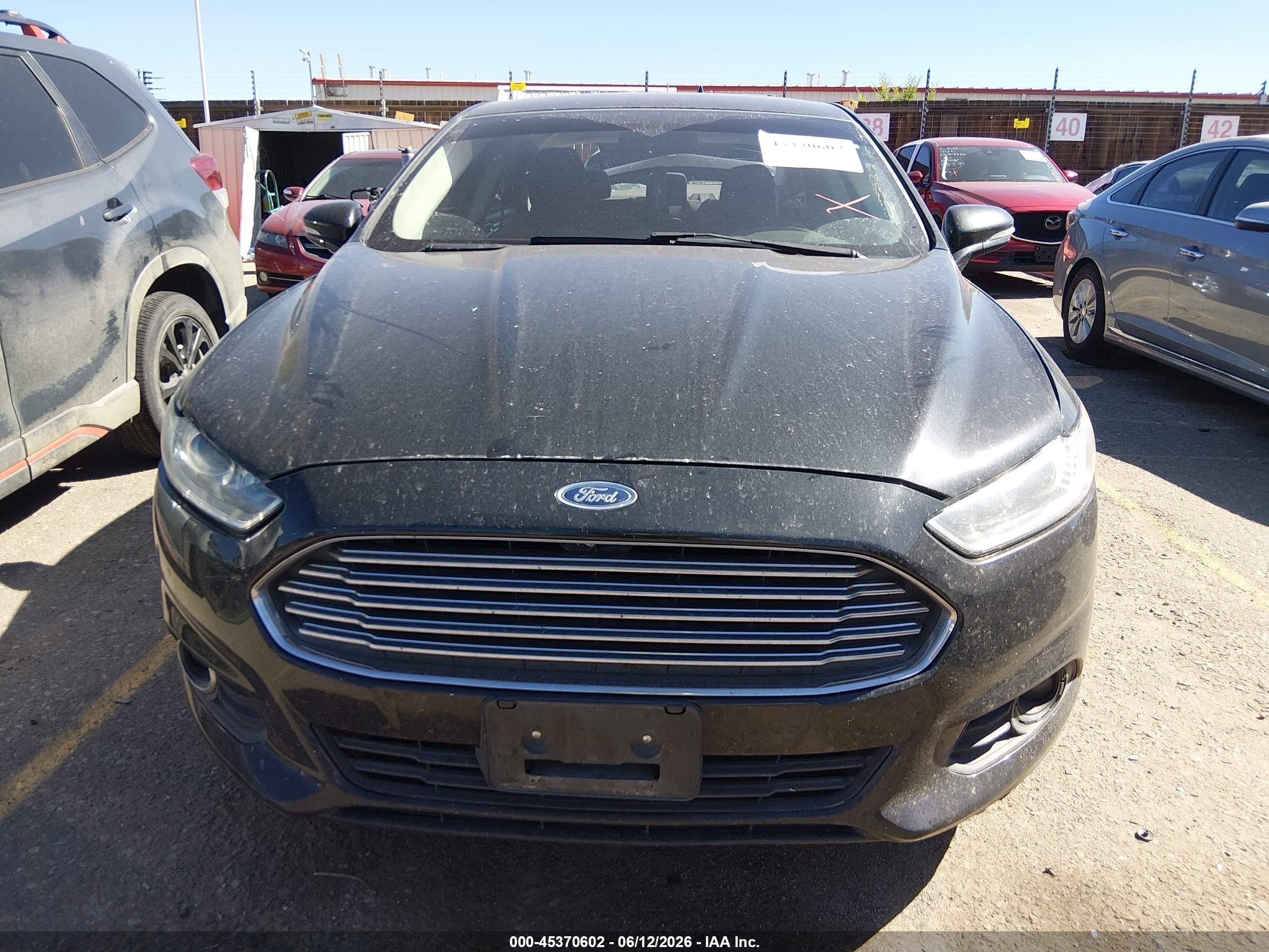 2015 Ford Fusion Se Black vin: 3FA6P0H75FR257824