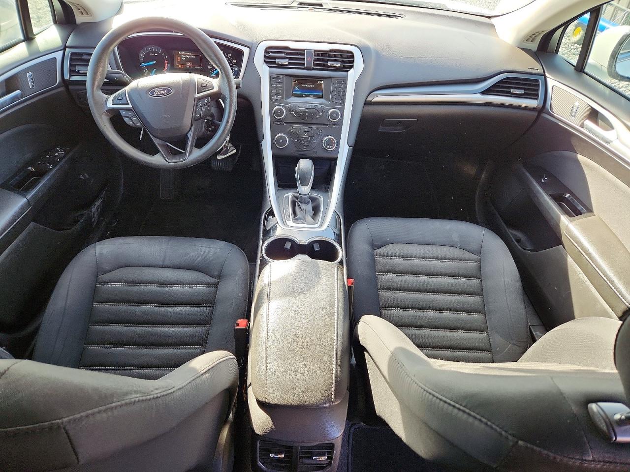 2015 Ford Fusion Se White vin: 3FA6P0H75FR266233