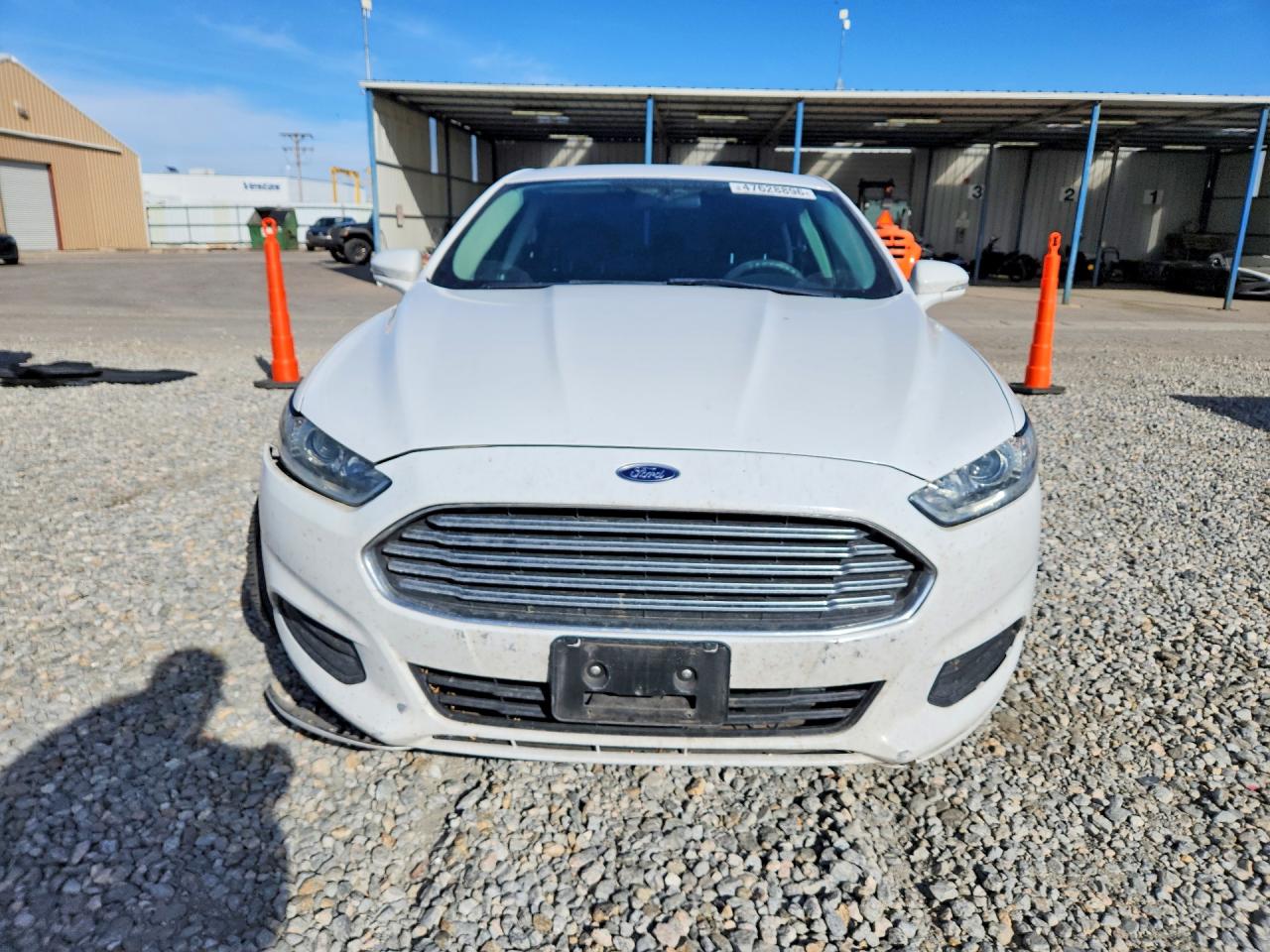 2015 Ford Fusion Se White vin: 3FA6P0H75FR266233