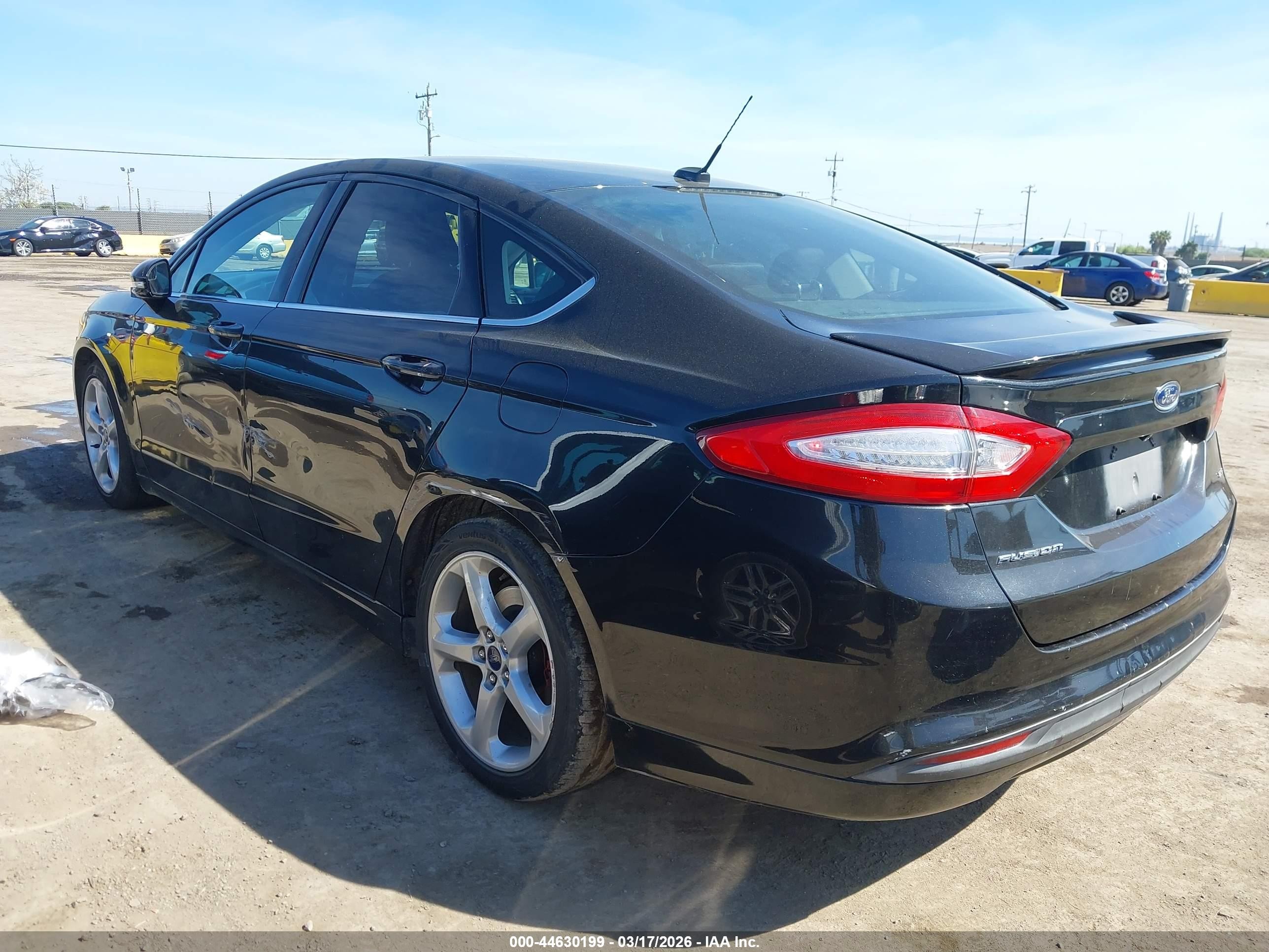 2015 Ford Fusion Se Black vin: 3FA6P0H75FR276311