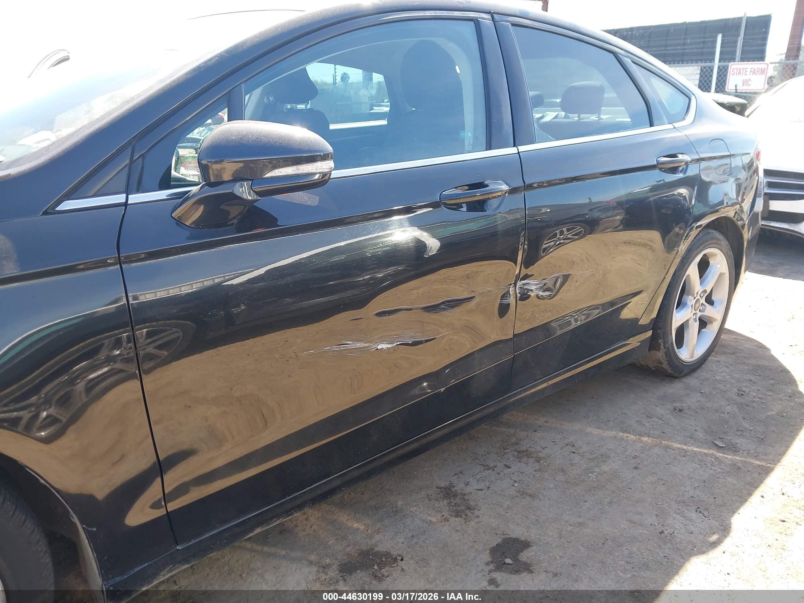 2015 Ford Fusion Se Black vin: 3FA6P0H75FR276311