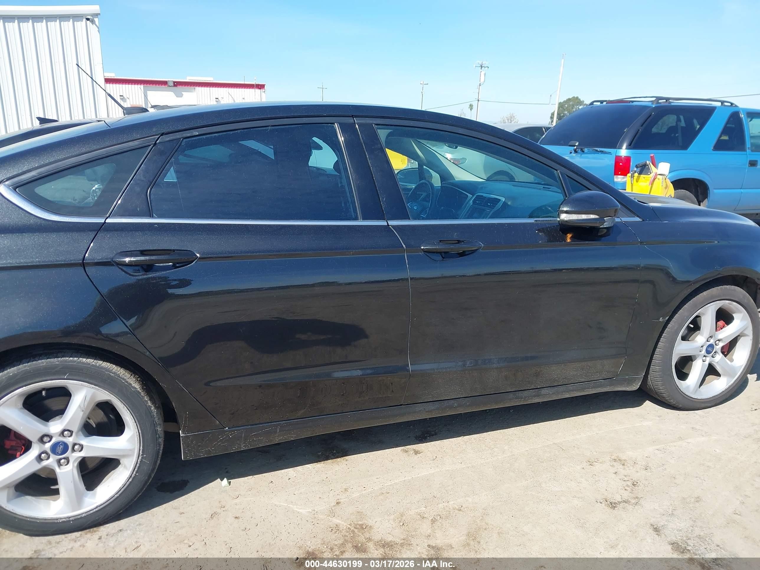 2015 Ford Fusion Se Black vin: 3FA6P0H75FR276311