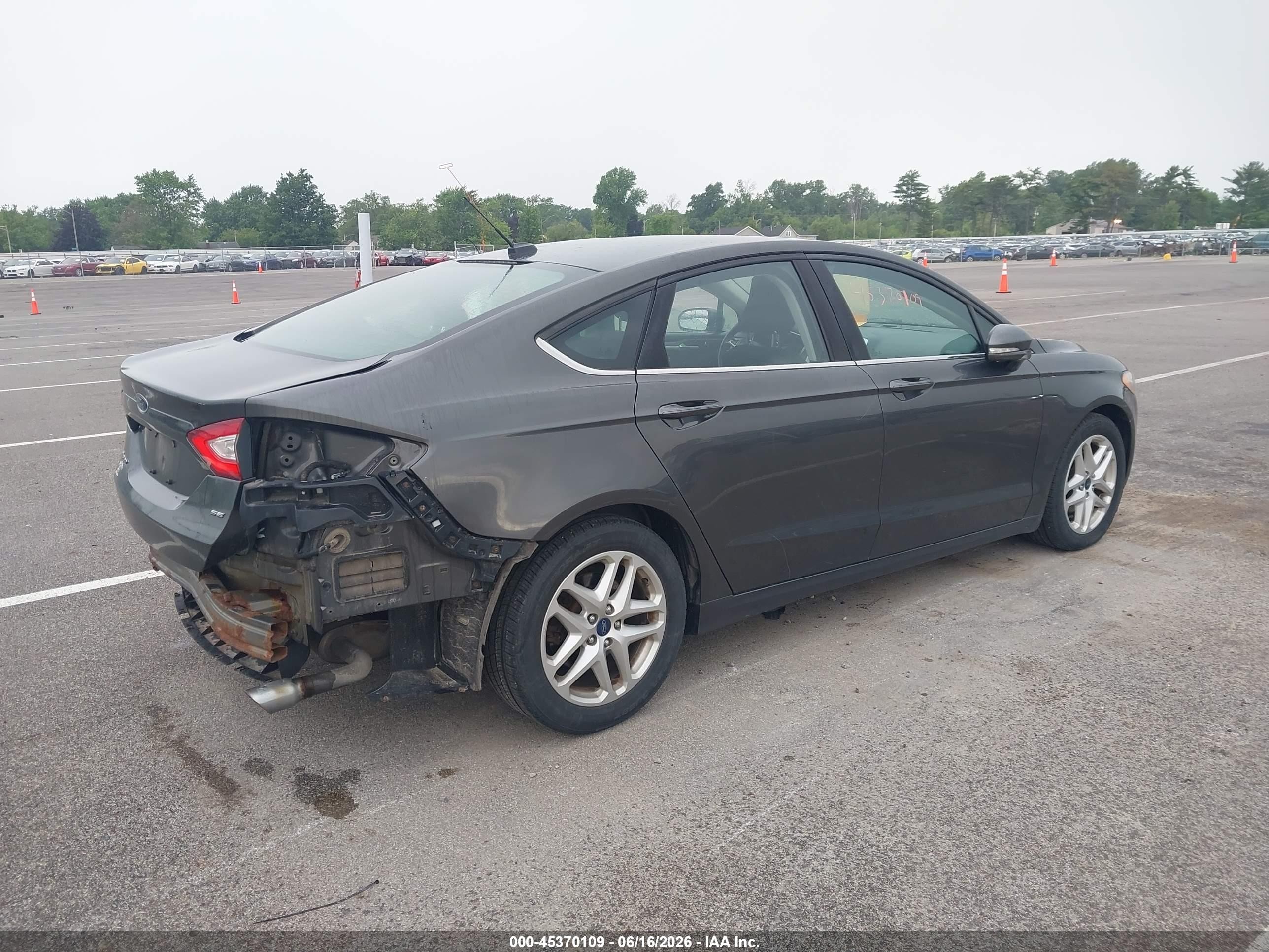 2015 Ford Fusion Se Black vin: 3FA6P0H75FR277071