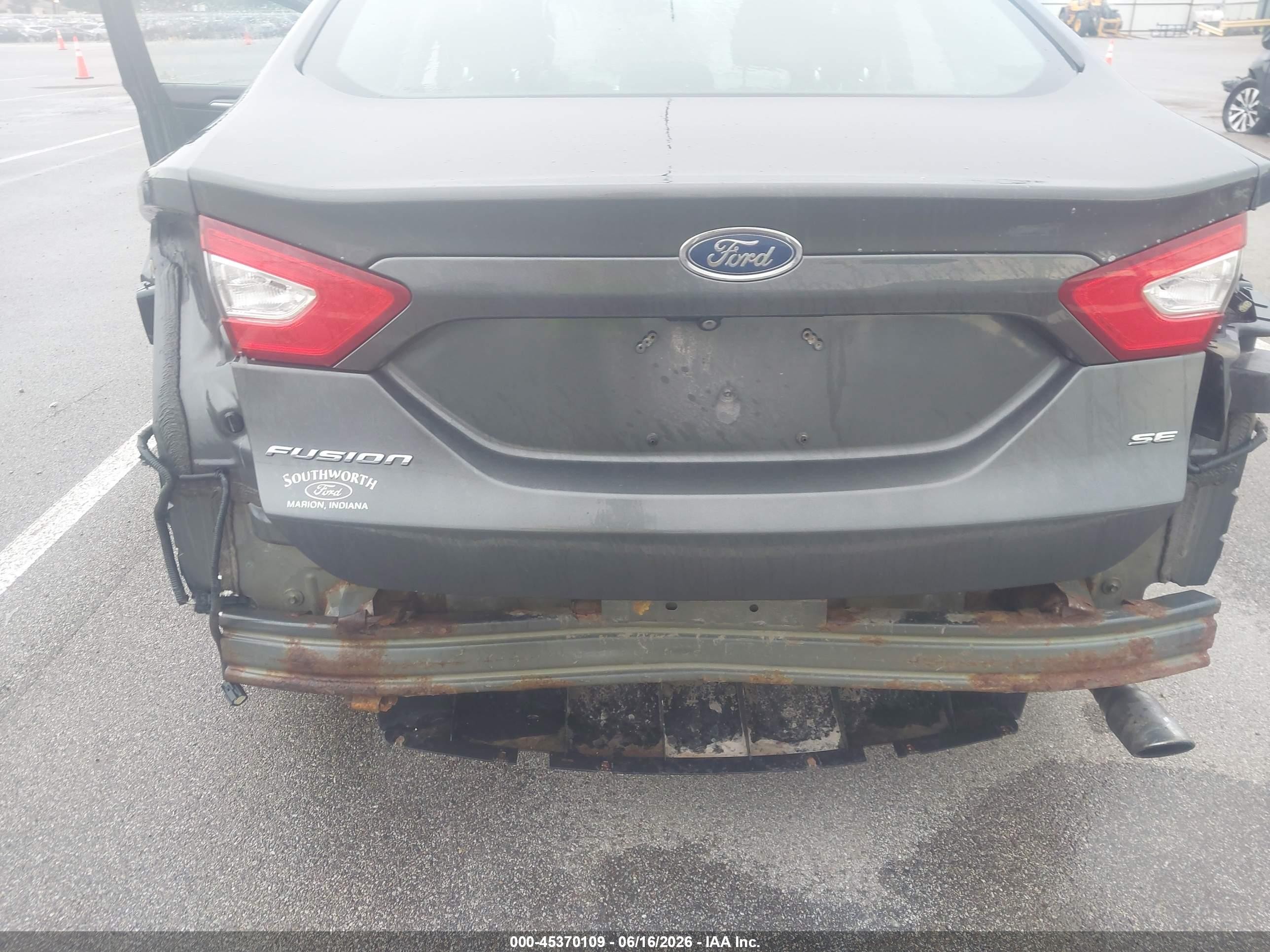 2015 Ford Fusion Se Black vin: 3FA6P0H75FR277071