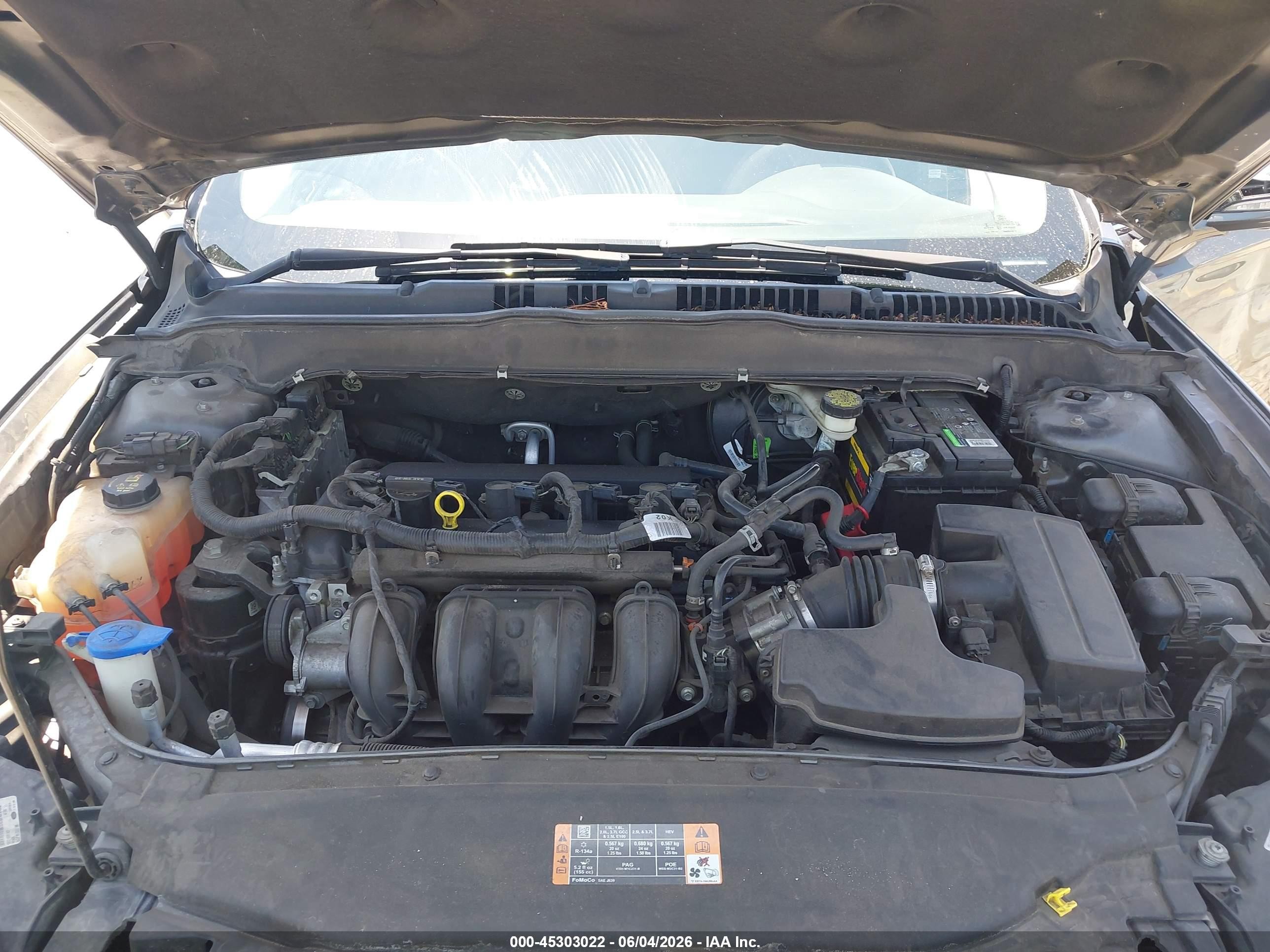 2016 Ford Fusion Se Gray vin: 3FA6P0H75GR173567