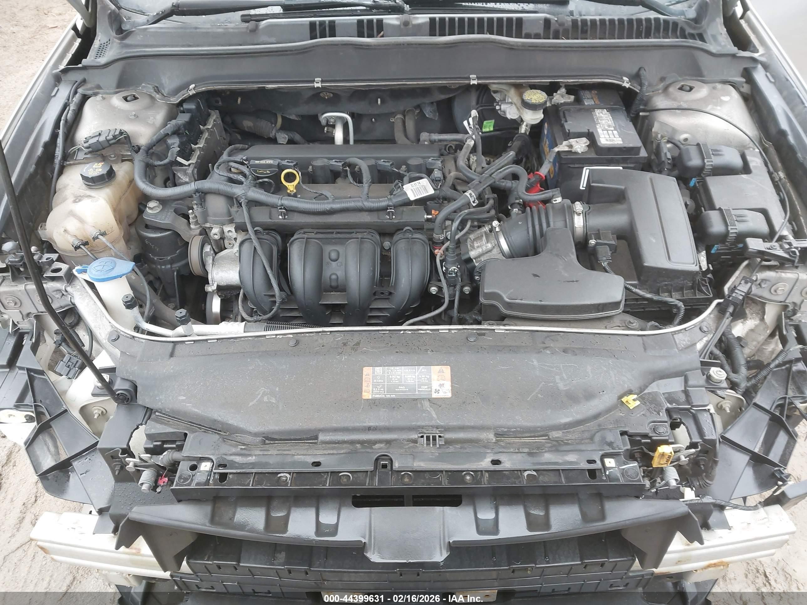 2016 Ford Fusion Se Beige vin: 3FA6P0H75GR199831