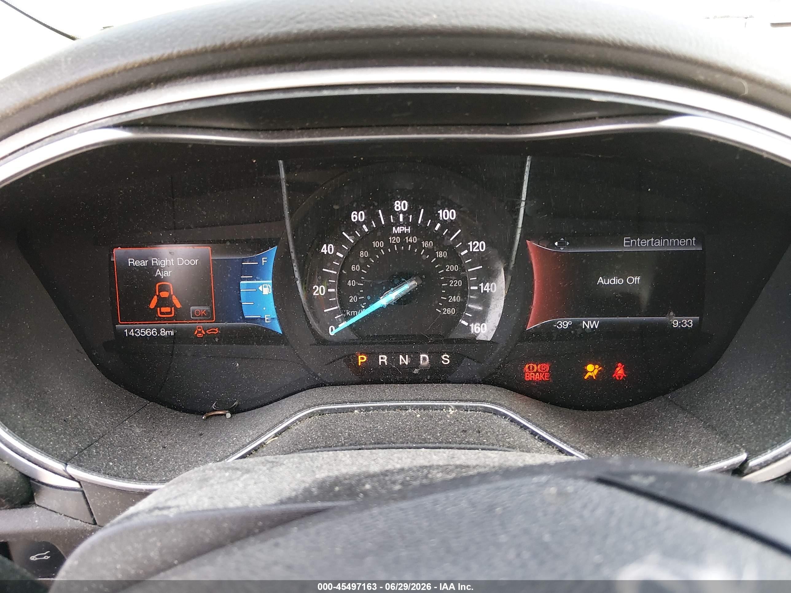 2016 Ford Fusion Se Коричневый vin: 3FA6P0H75GR237302