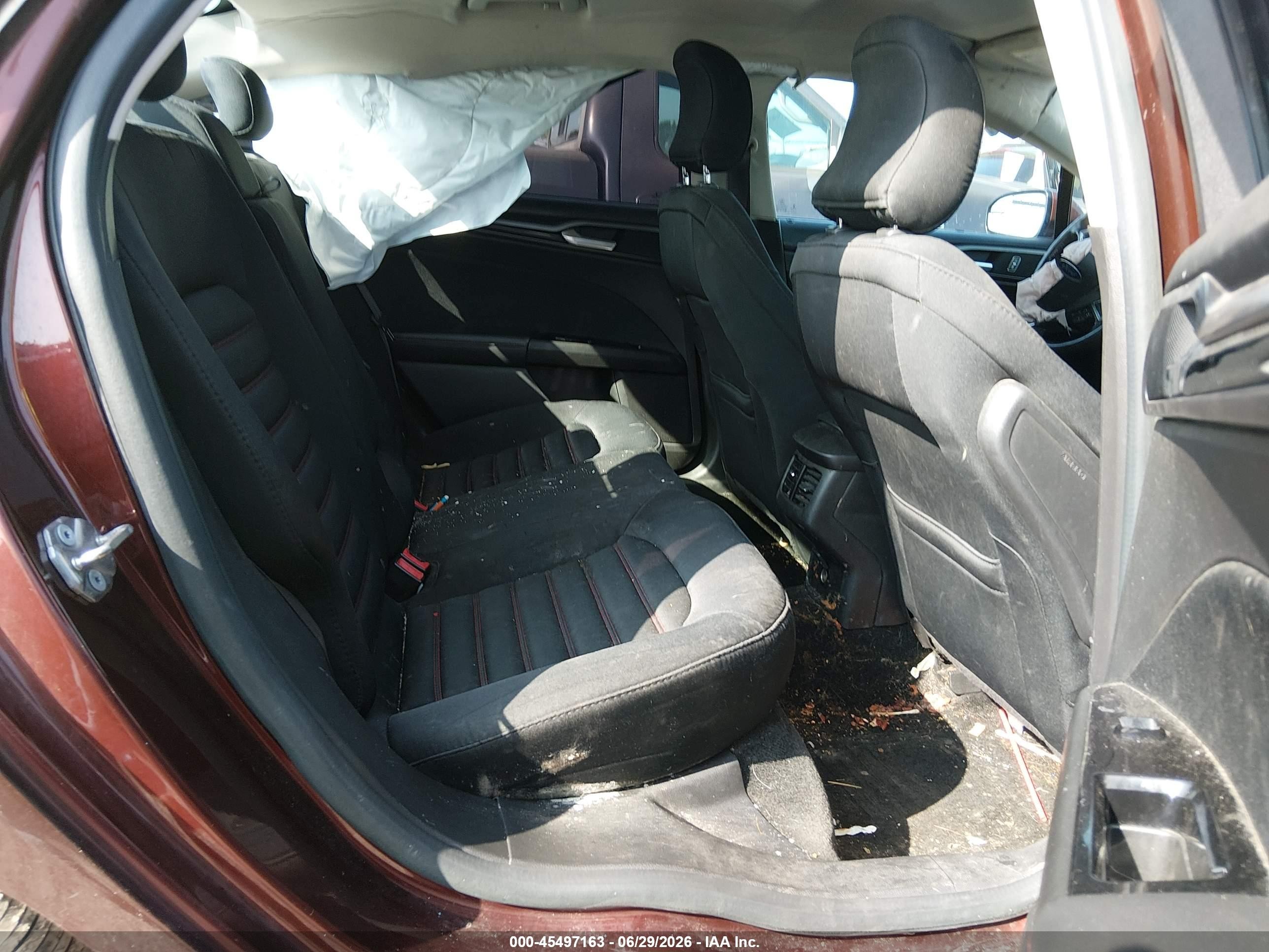 2016 Ford Fusion Se Коричневый vin: 3FA6P0H75GR237302