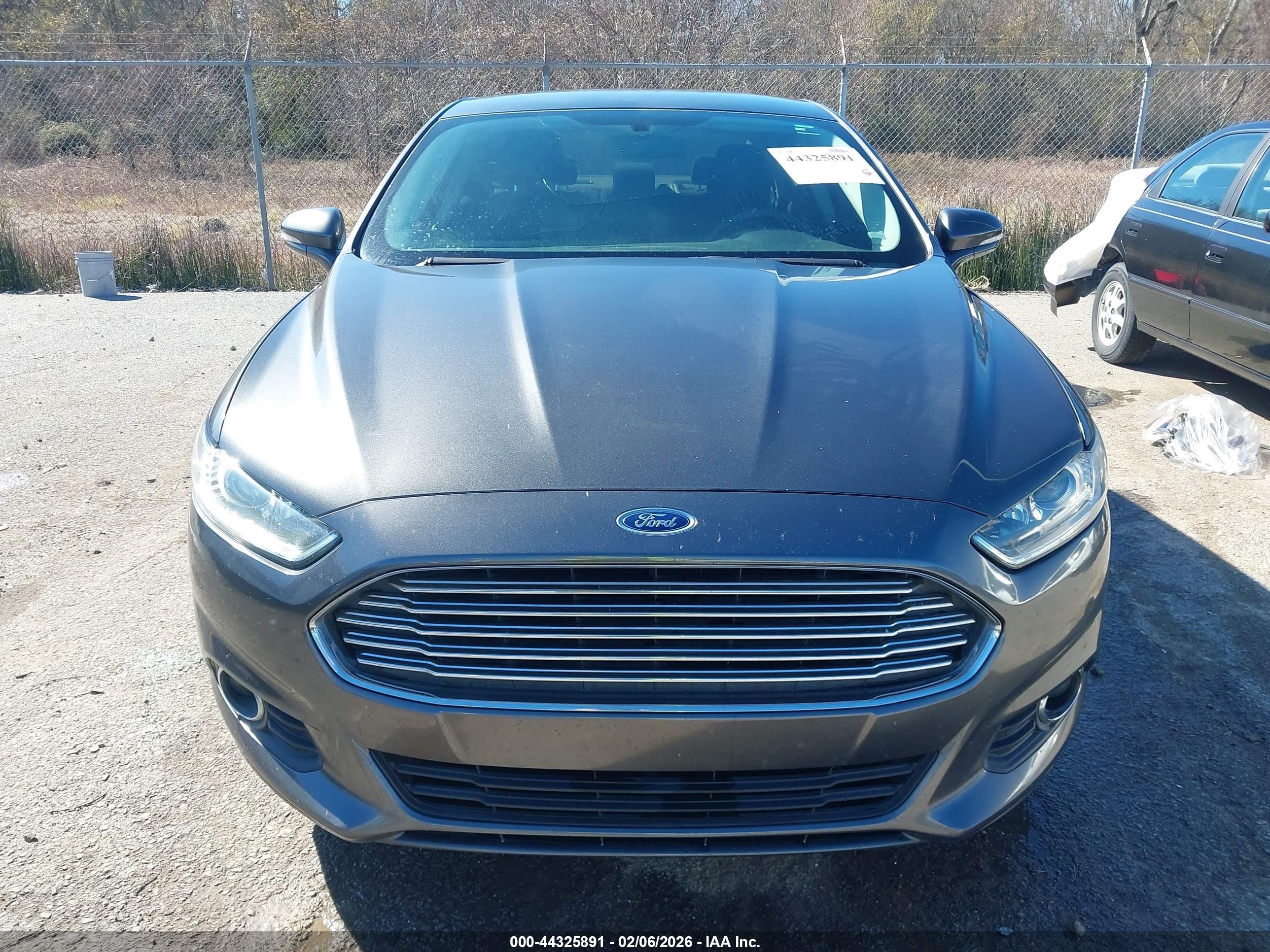 2016 Ford Fusion Se Gray vin: 3FA6P0H75GR351235