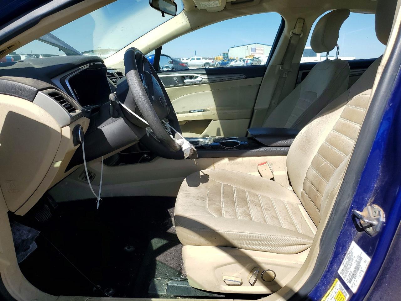 2013 Ford Fusion Синий vin: 3FA6P0H76DR109680