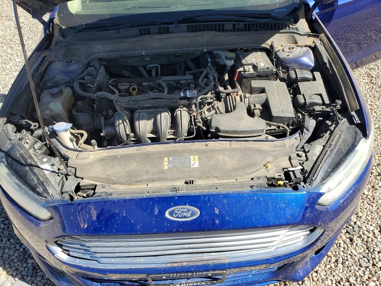 2013 Ford Fusion Синий vin: 3FA6P0H76DR109680