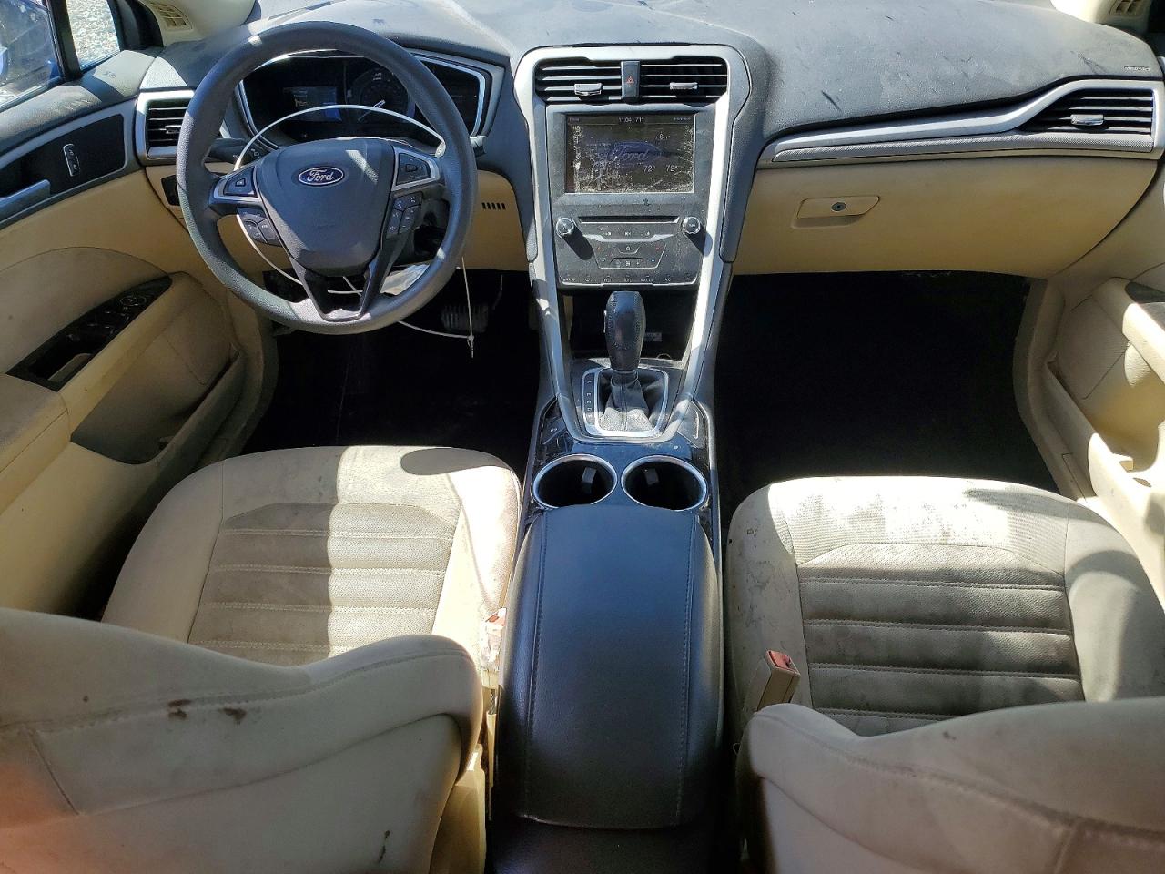 2013 Ford Fusion Синий vin: 3FA6P0H76DR109680
