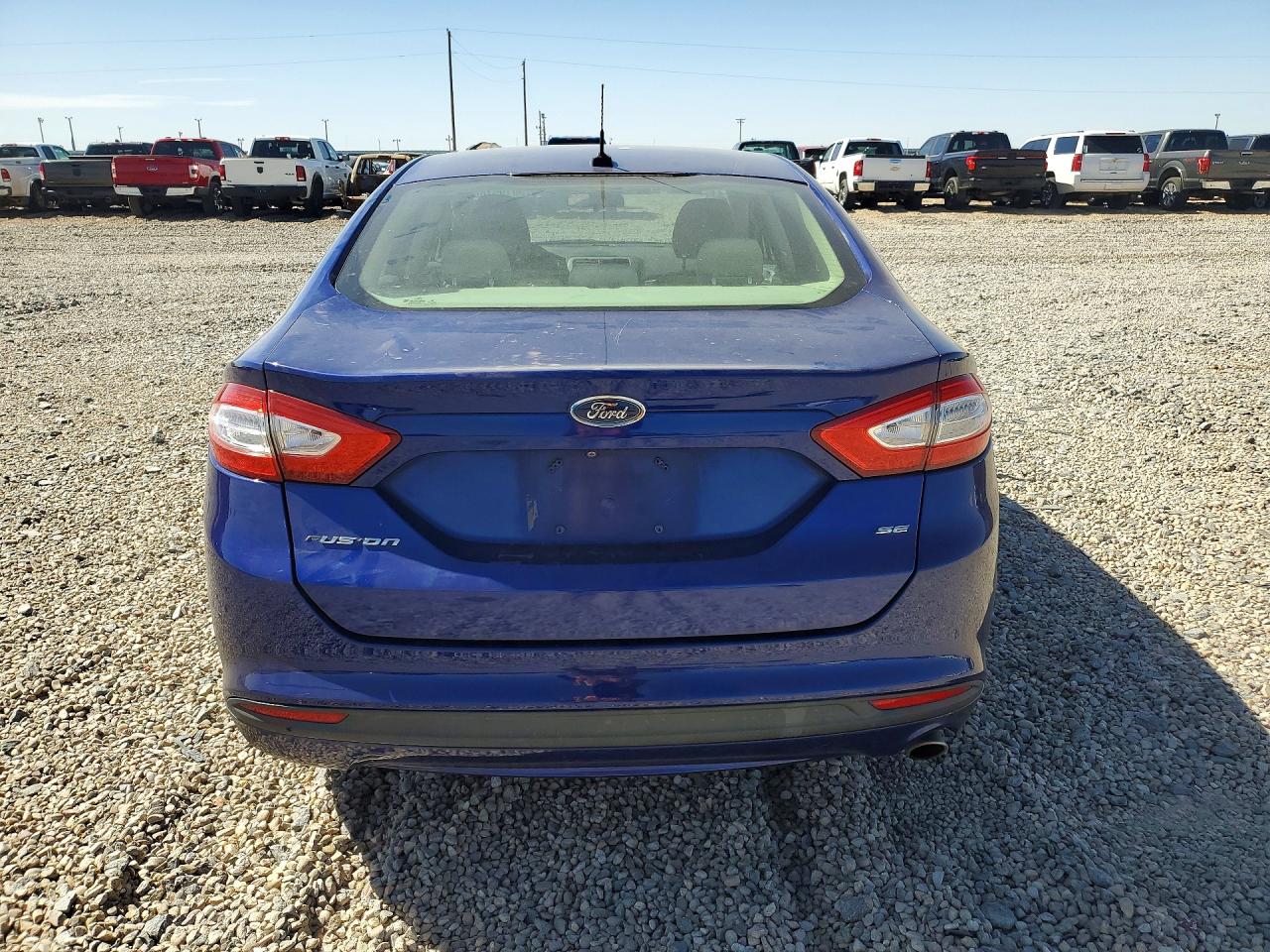 2013 Ford Fusion Синий vin: 3FA6P0H76DR109680