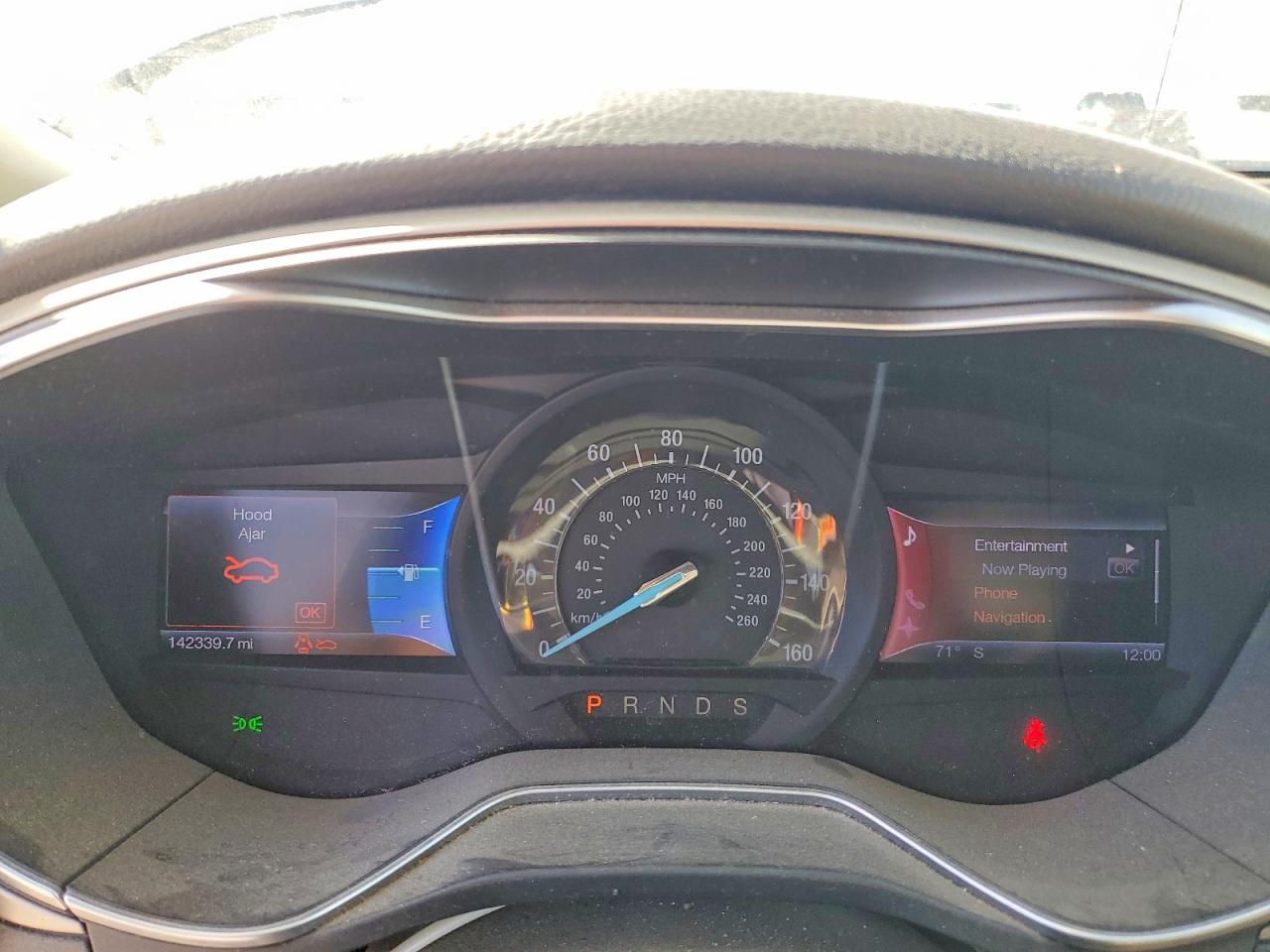 2013 Ford Fusion Синий vin: 3FA6P0H76DR109680