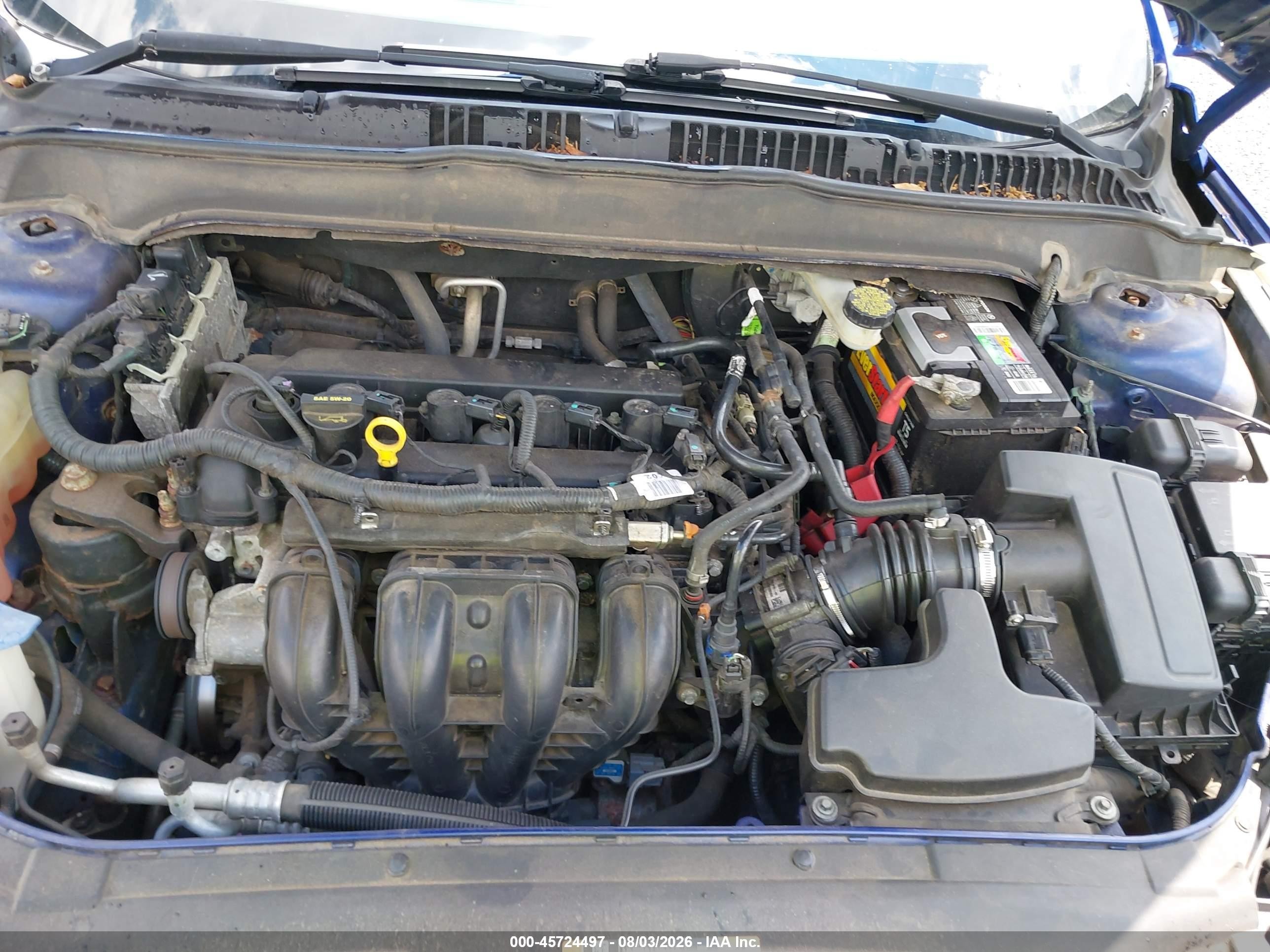 2013 Ford Fusion Se Синий vin: 3FA6P0H76DR119447