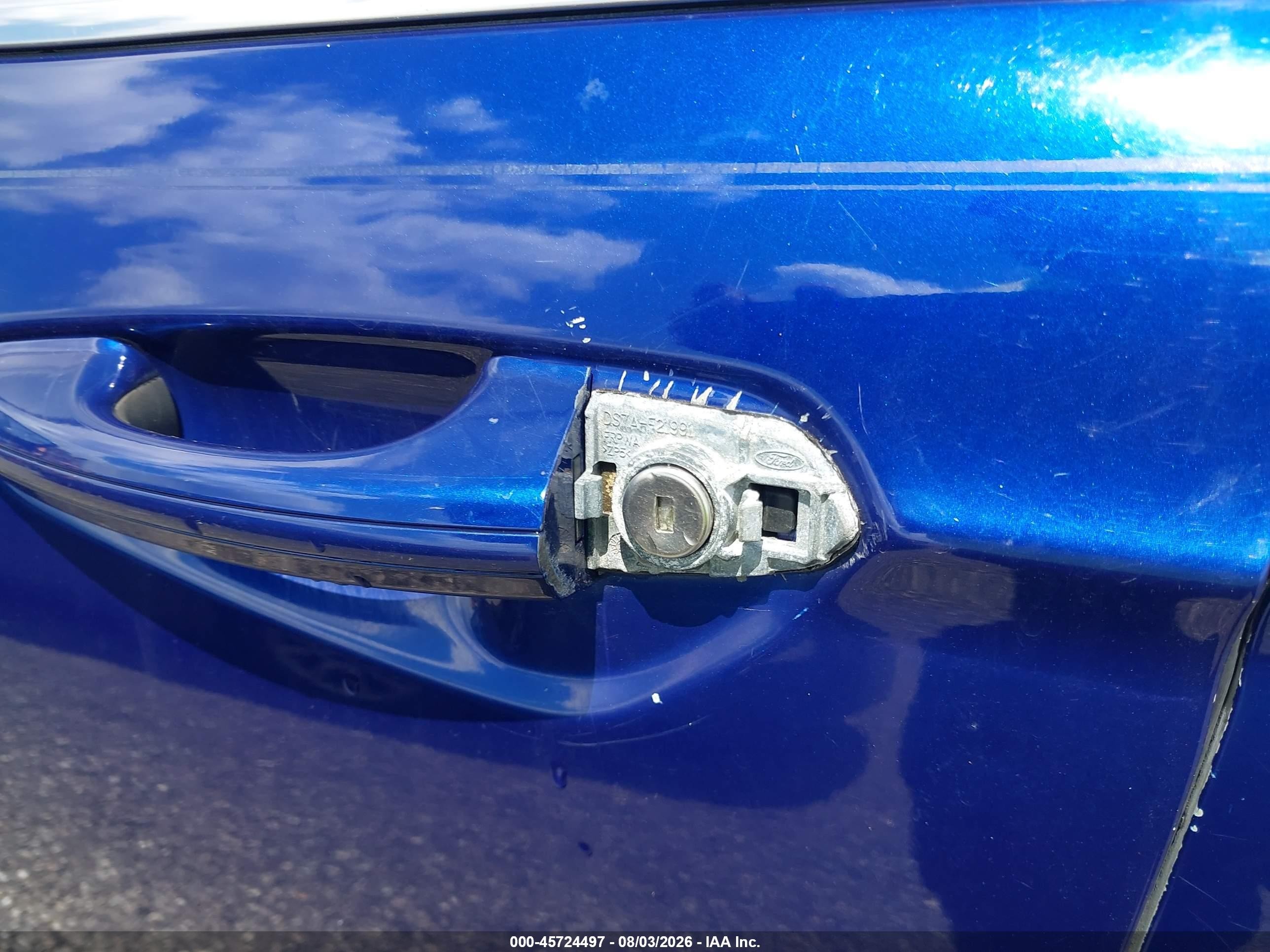 2013 Ford Fusion Se Синий vin: 3FA6P0H76DR119447