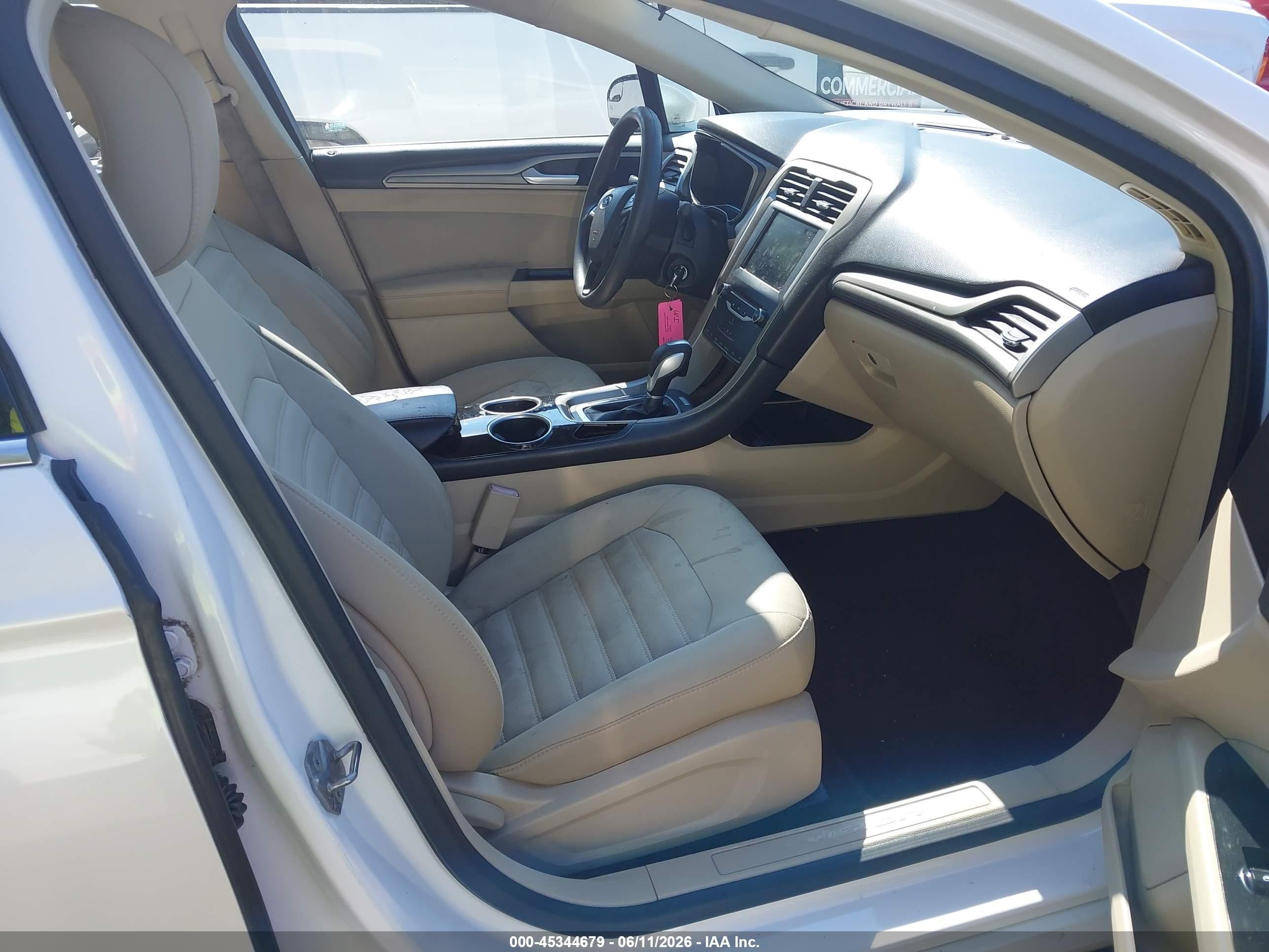2013 Ford Fusion Se White vin: 3FA6P0H76DR146776