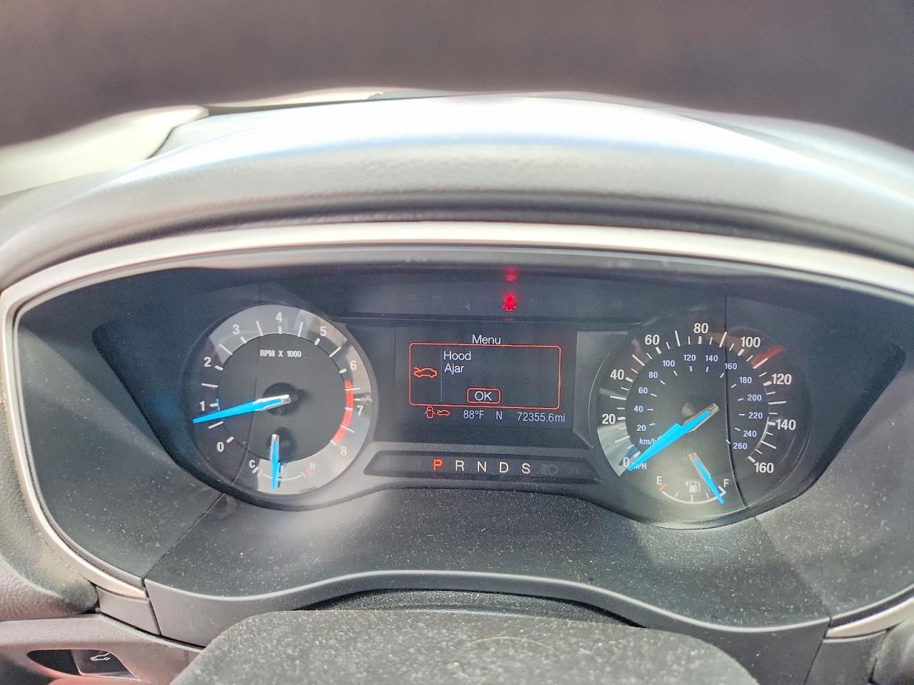 2013 Ford Fusion Se Burgundy vin: 3FA6P0H76DR148091