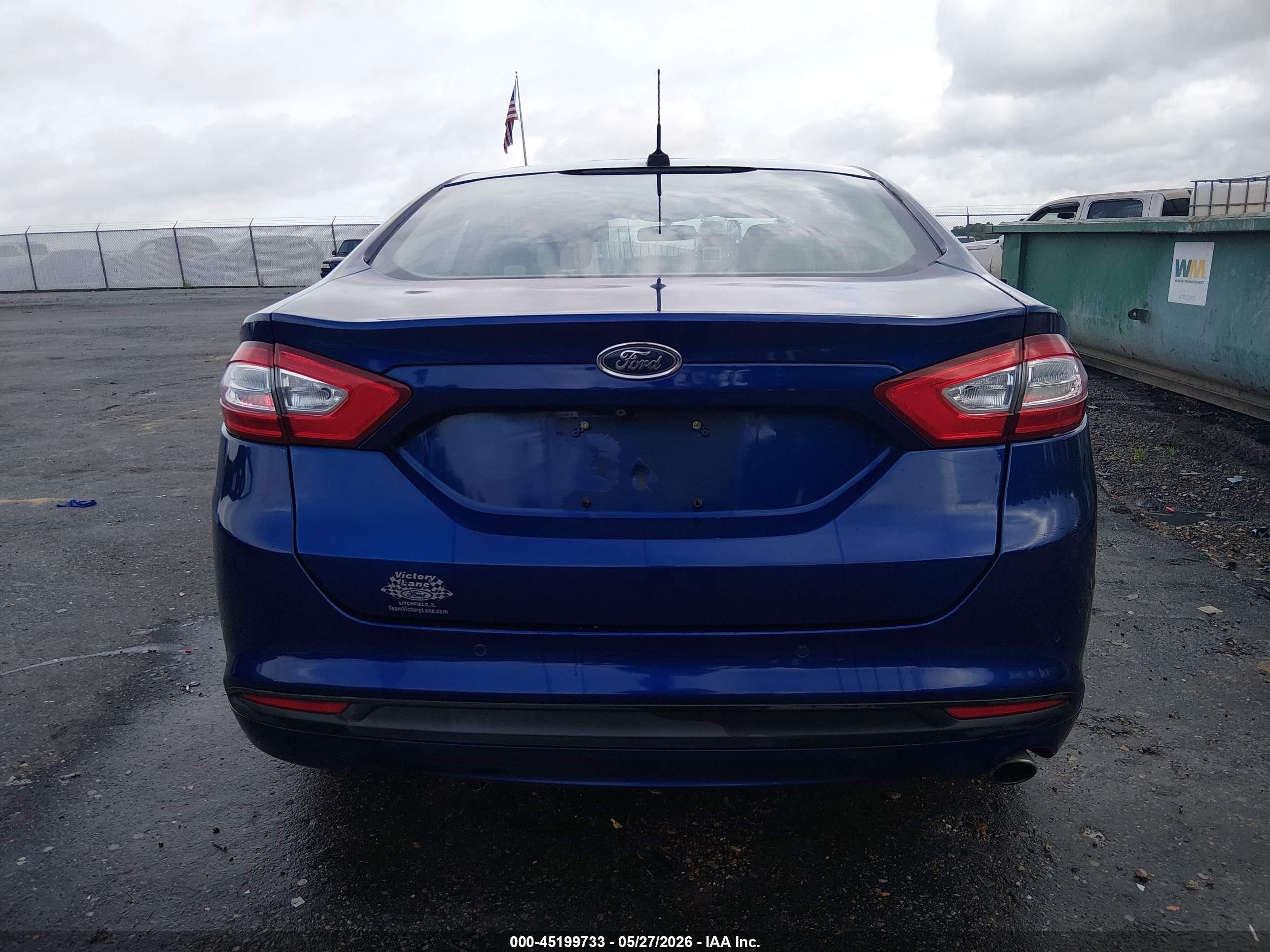 2013 Ford Fusion Se Синий vin: 3FA6P0H76DR162475