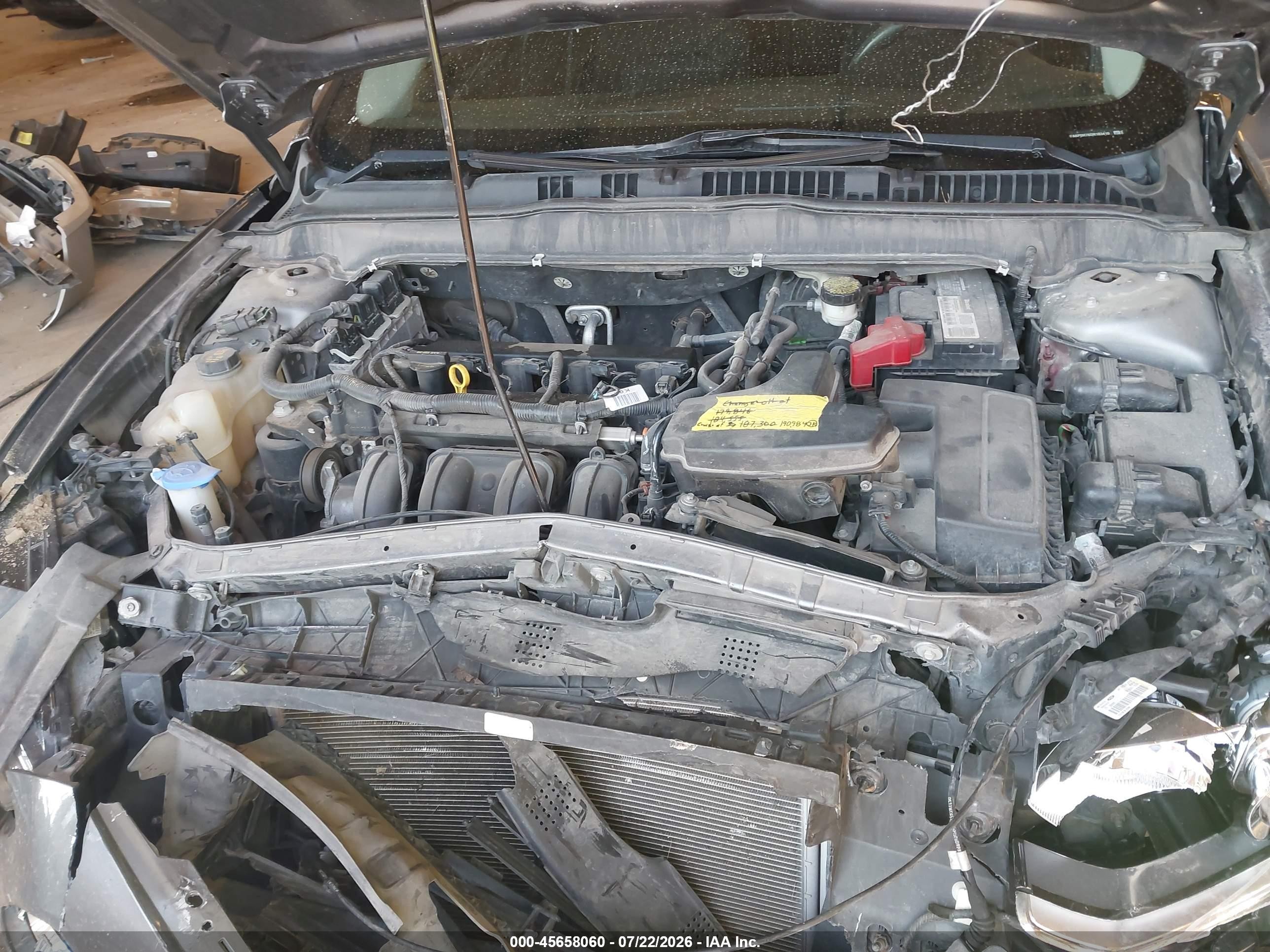 2013 Ford Fusion Se Gray vin: 3FA6P0H76DR183410