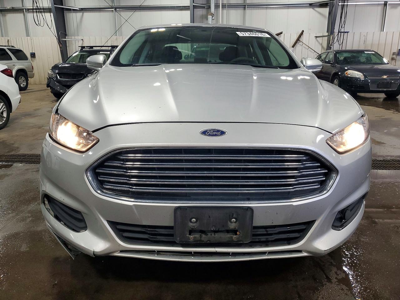 2013 Ford Fusion Se Silver vin: 3FA6P0H76DR192429