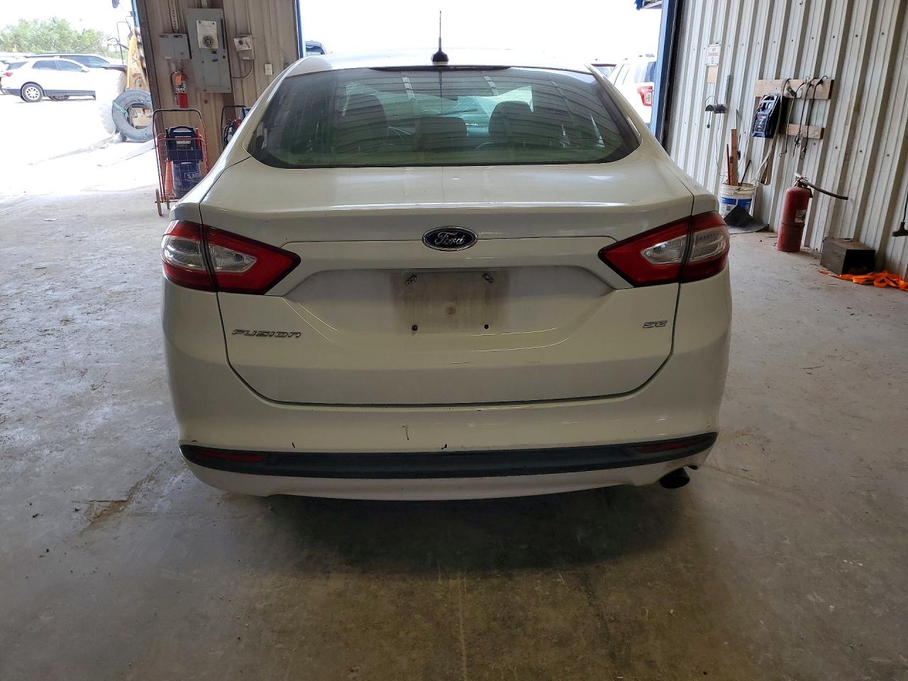 2013 Ford Fusion Se White vin: 3FA6P0H76DR204353