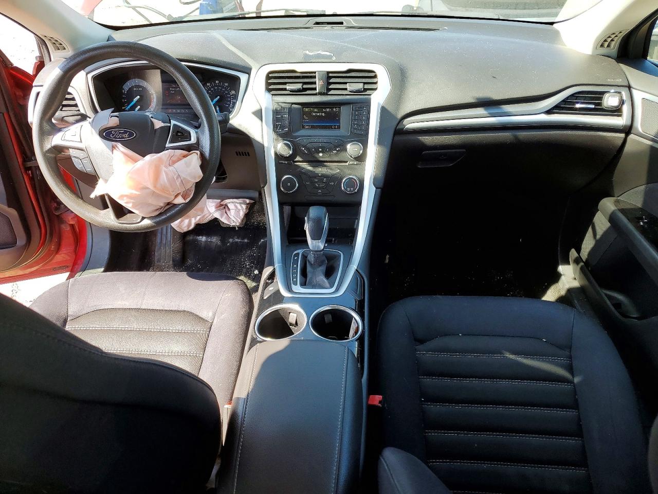 2013 Ford Fusion Se Red vin: 3FA6P0H76DR214400