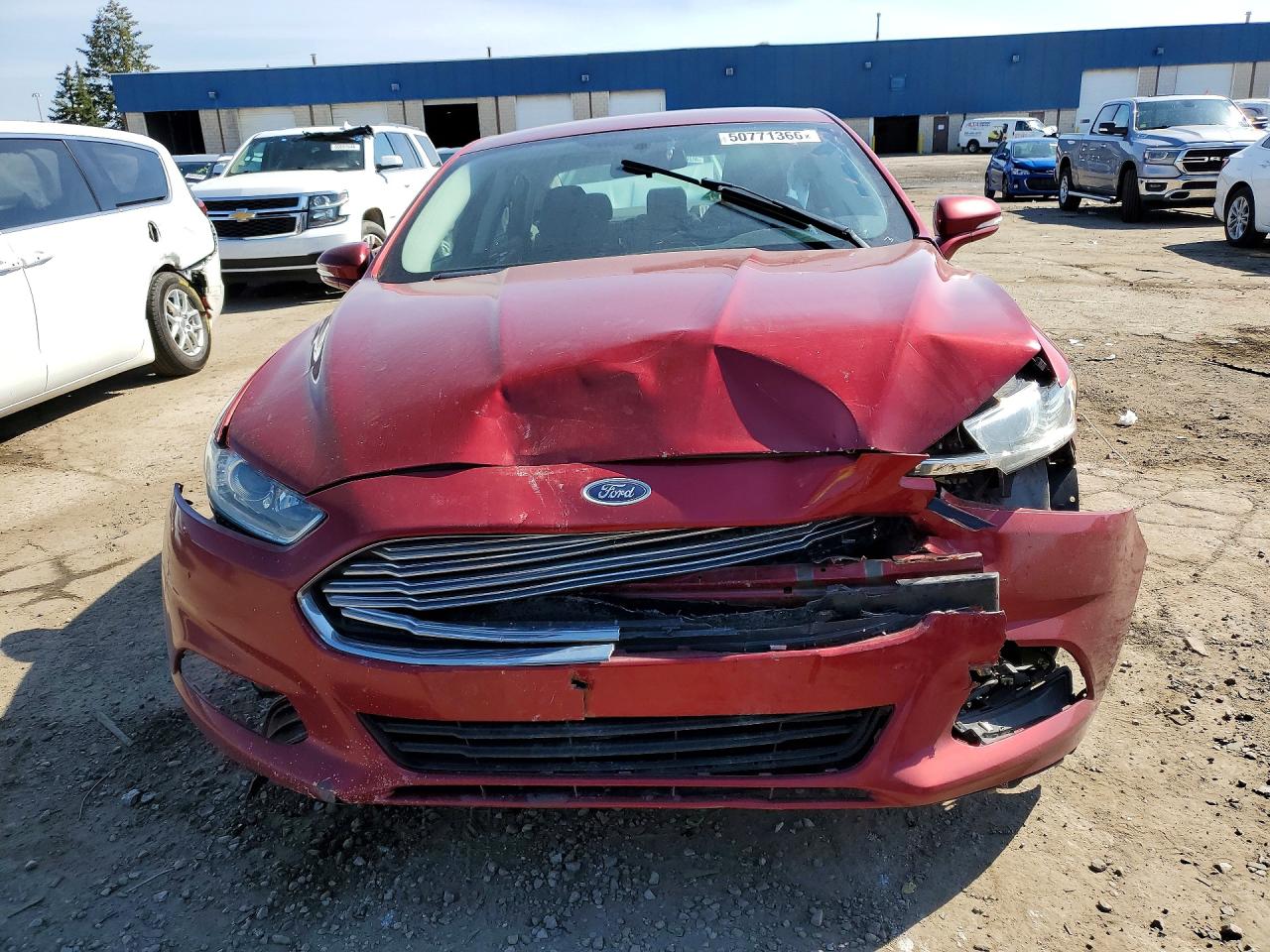 2013 Ford Fusion Se Red vin: 3FA6P0H76DR214400