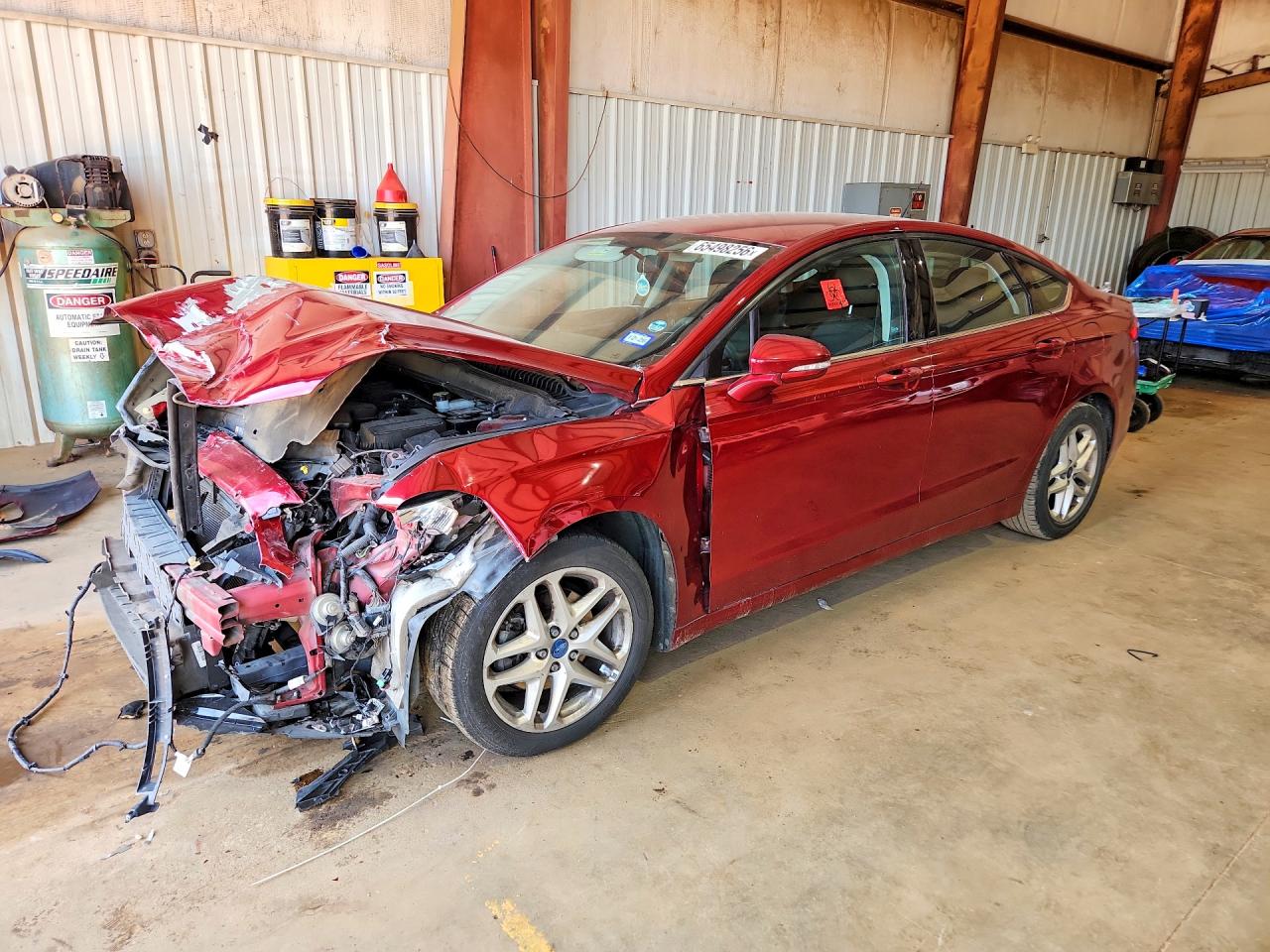 2013 Ford Fusion Se Maroon vin: 3FA6P0H76DR244397