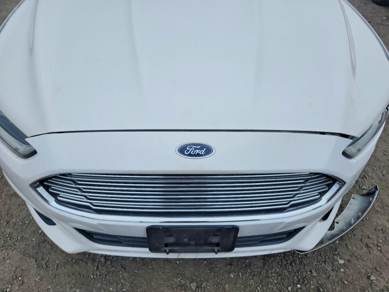 2013 Ford Fusion Se White vin: 3FA6P0H76DR315596