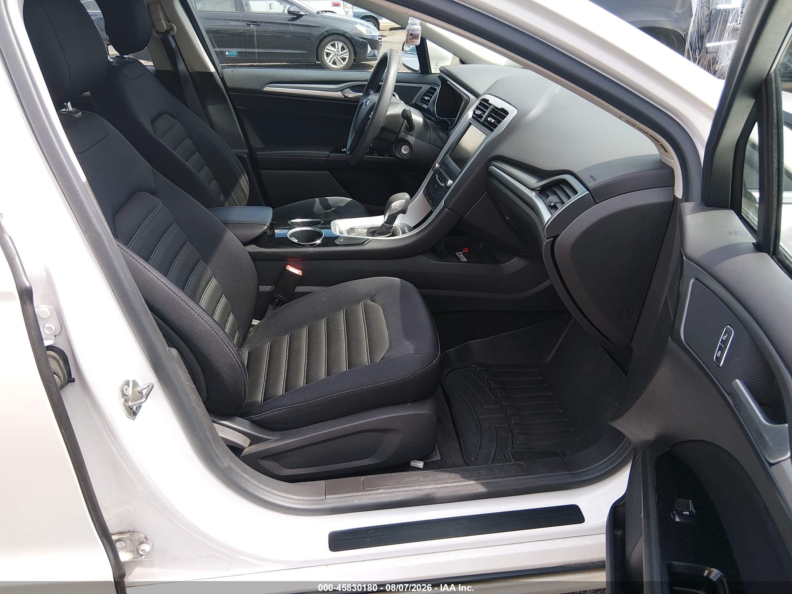 2013 Ford Fusion Se White vin: 3FA6P0H76DR316165