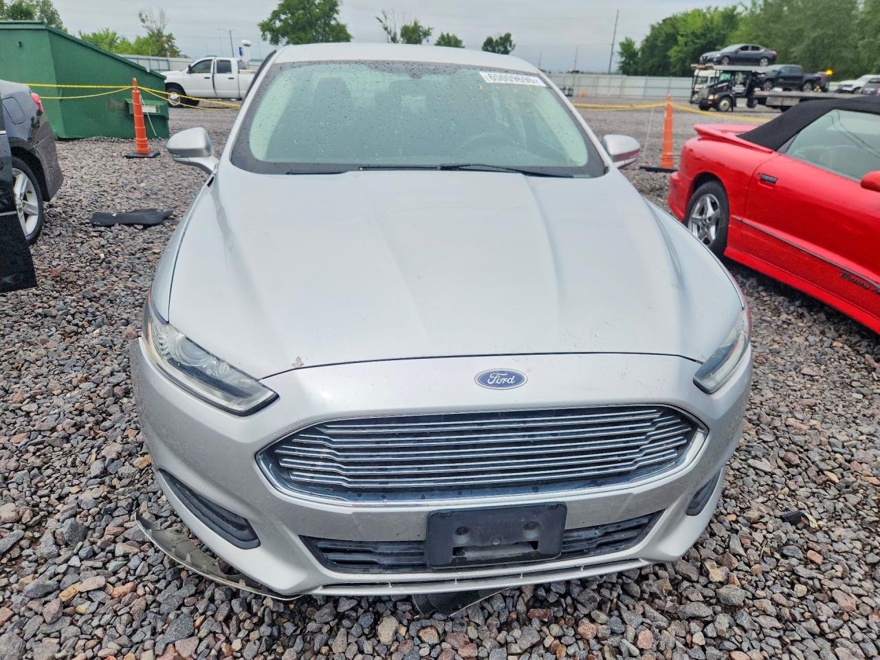 2013 Ford Fusion Se Silver vin: 3FA6P0H76DR320510
