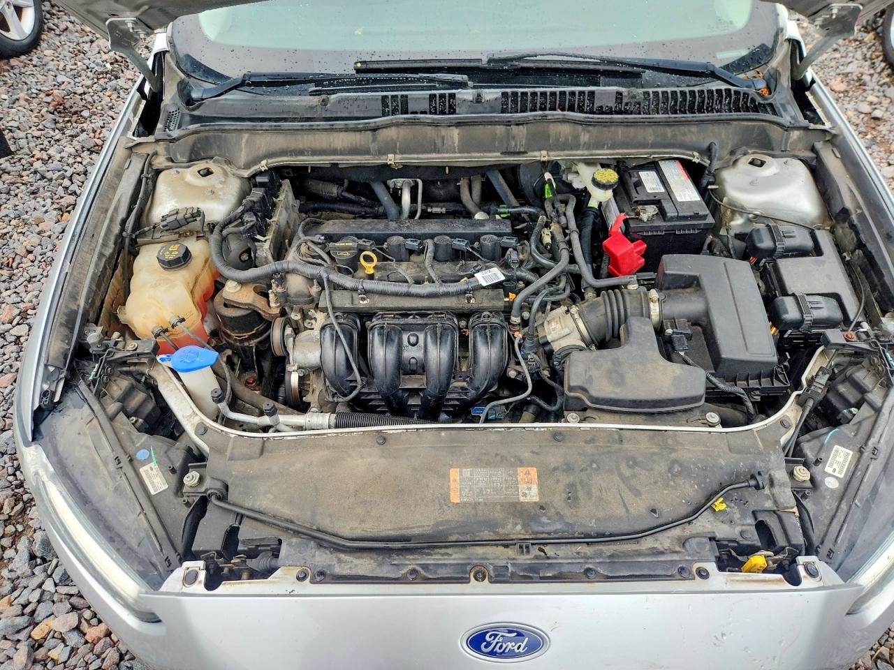 2013 Ford Fusion Se Silver vin: 3FA6P0H76DR320510