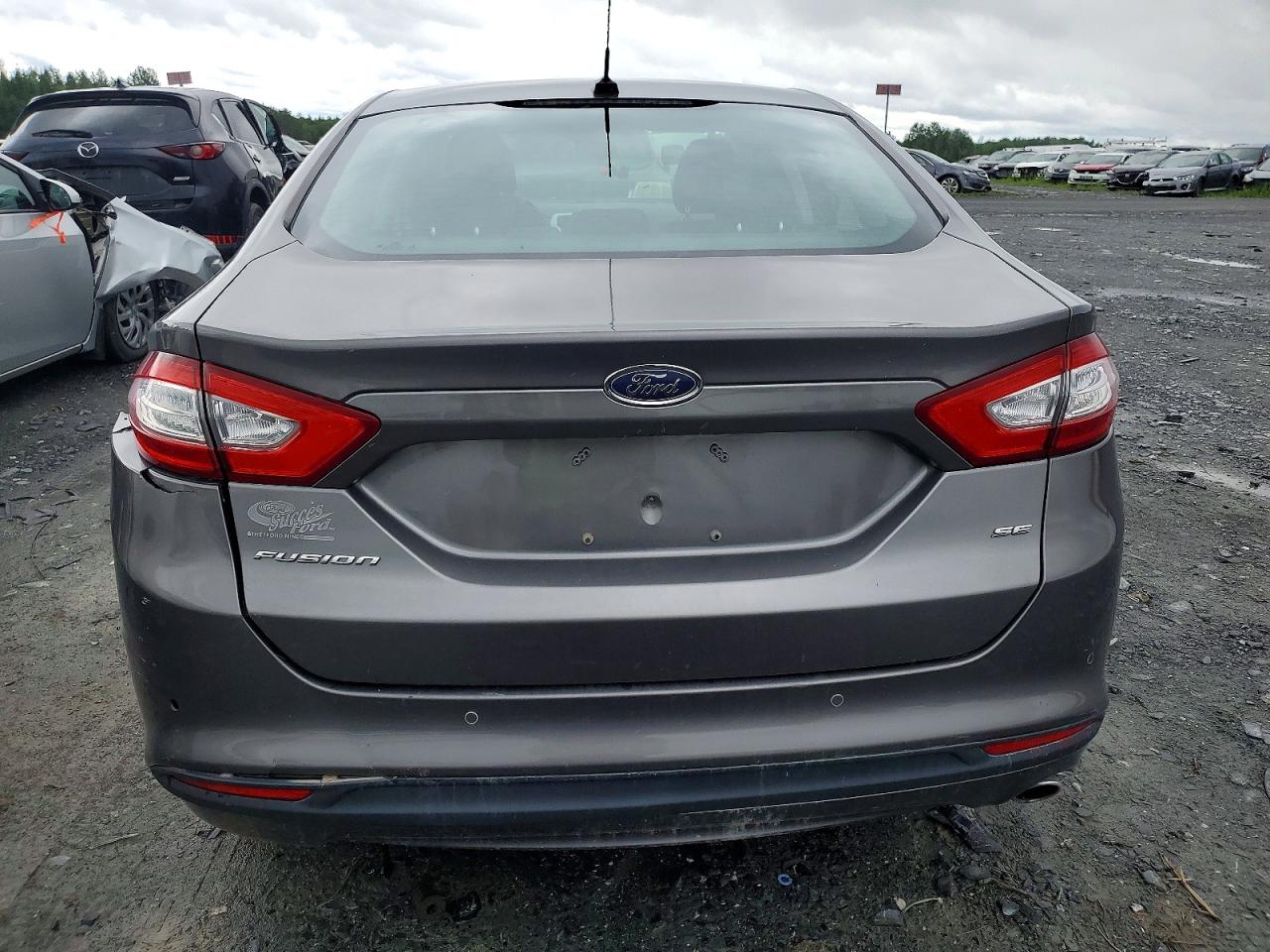 2013 Ford Fusion Se Gray vin: 3FA6P0H76DR353457