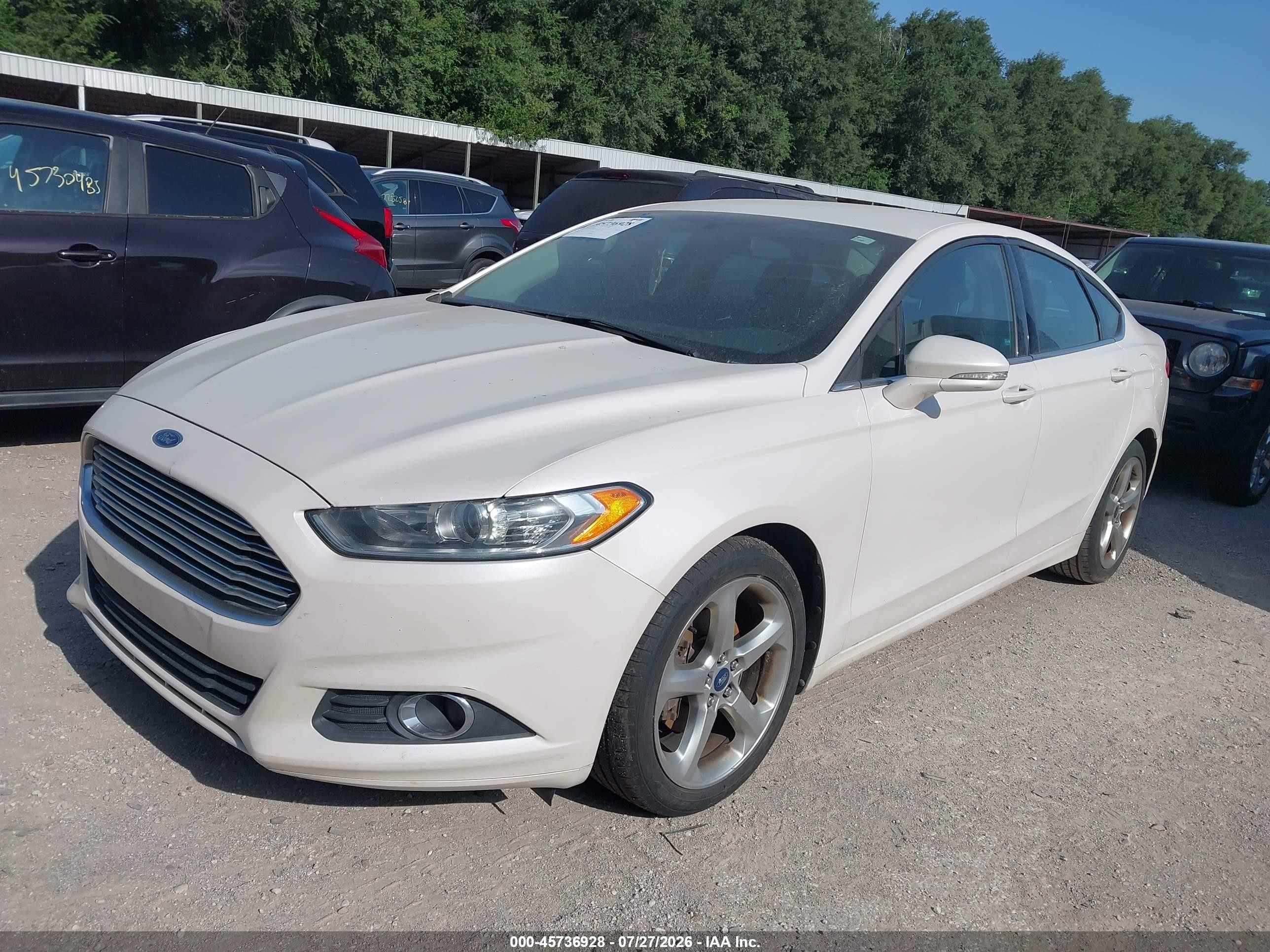 2013 Ford Fusion Se Белый vin: 3FA6P0H76DR387849