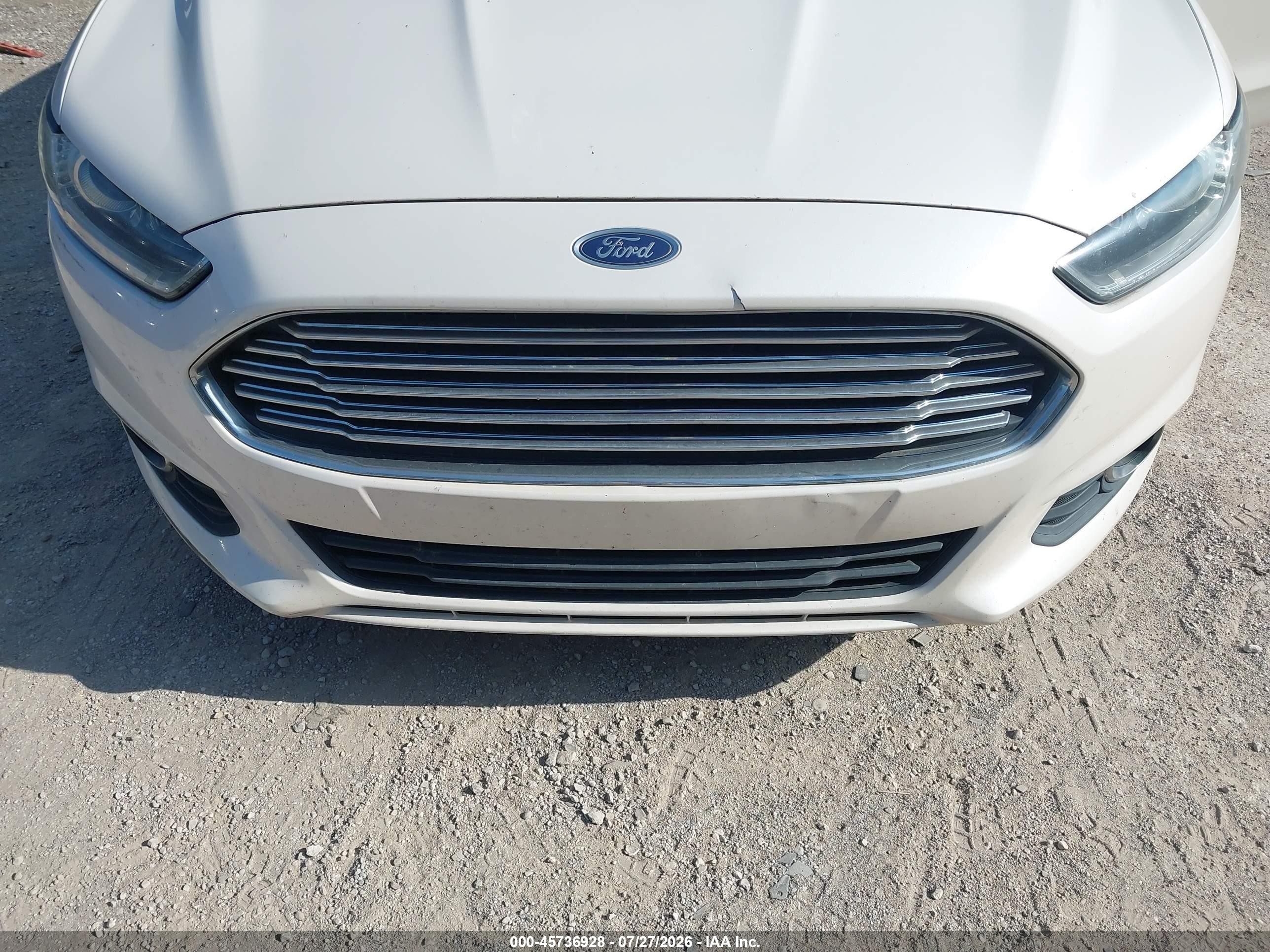 2013 Ford Fusion Se Белый vin: 3FA6P0H76DR387849