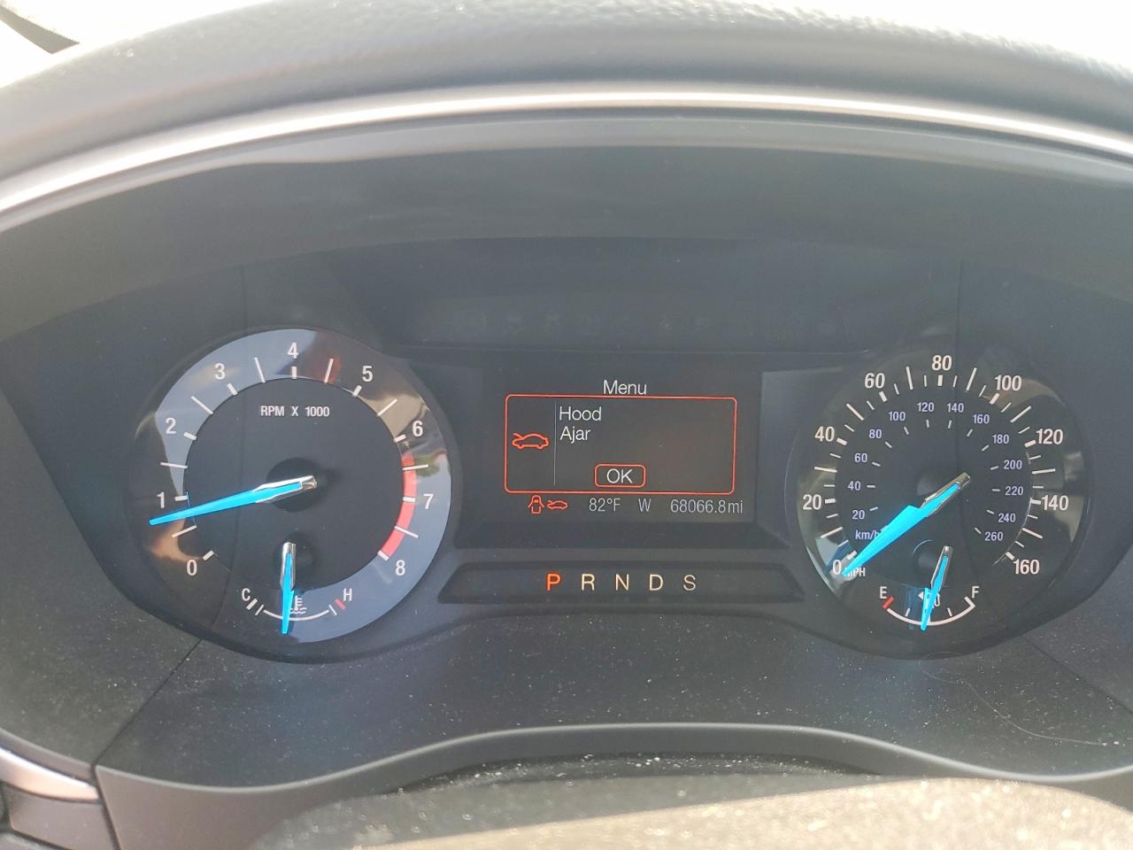2014 Ford Fusion Se Gray vin: 3FA6P0H76ER106103